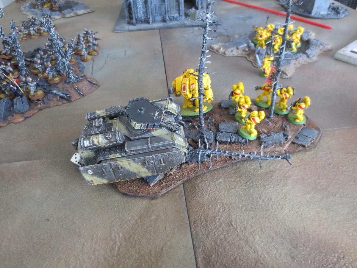 Battle Report, Imperial Guard, Orks, Space Marines