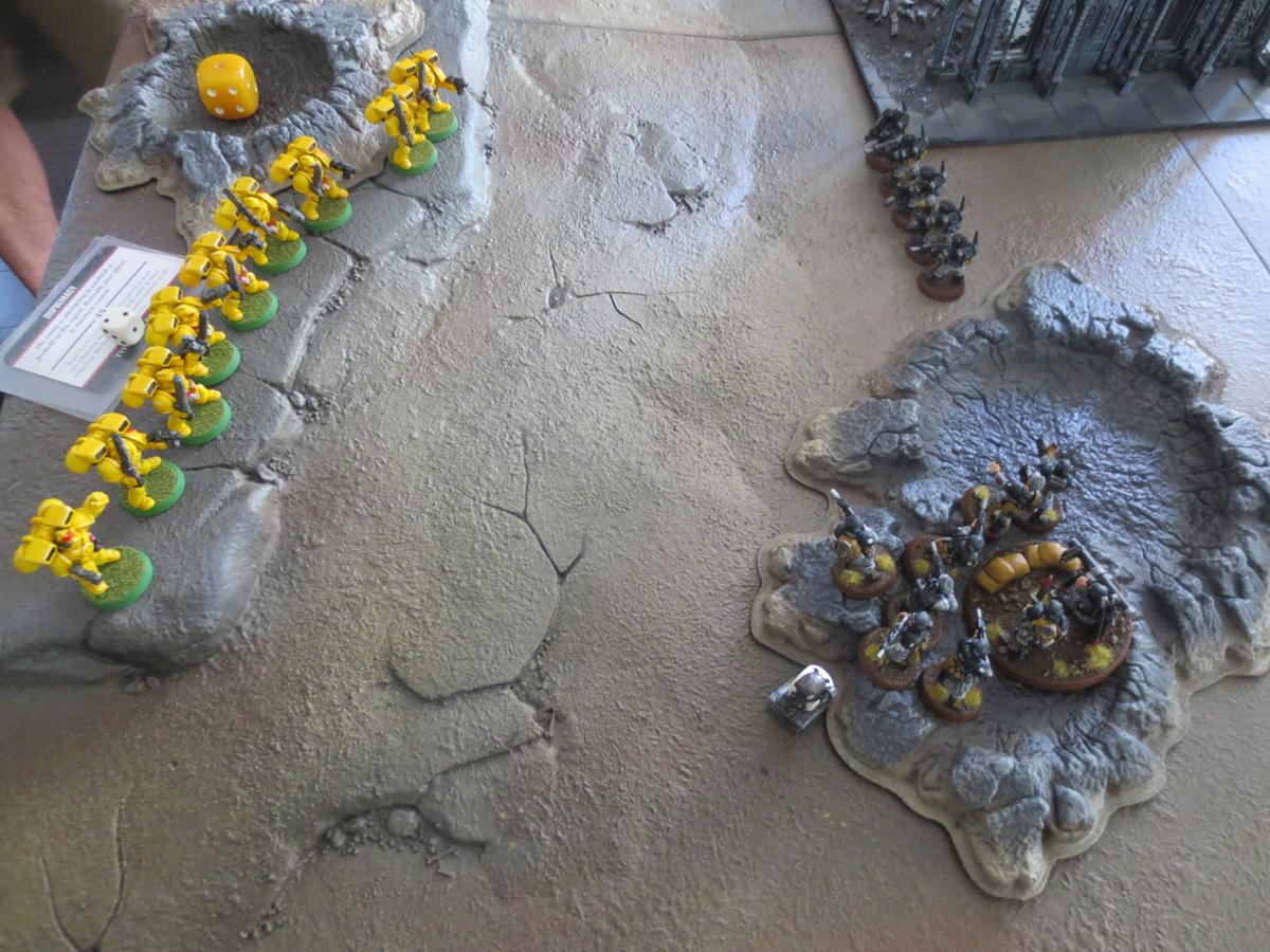 Battle Report, Imperial Guard, Orks, Space Marines