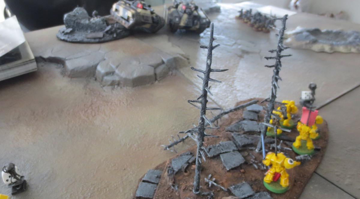 Battle Report, Imperial Guard, Orks, Space Marines