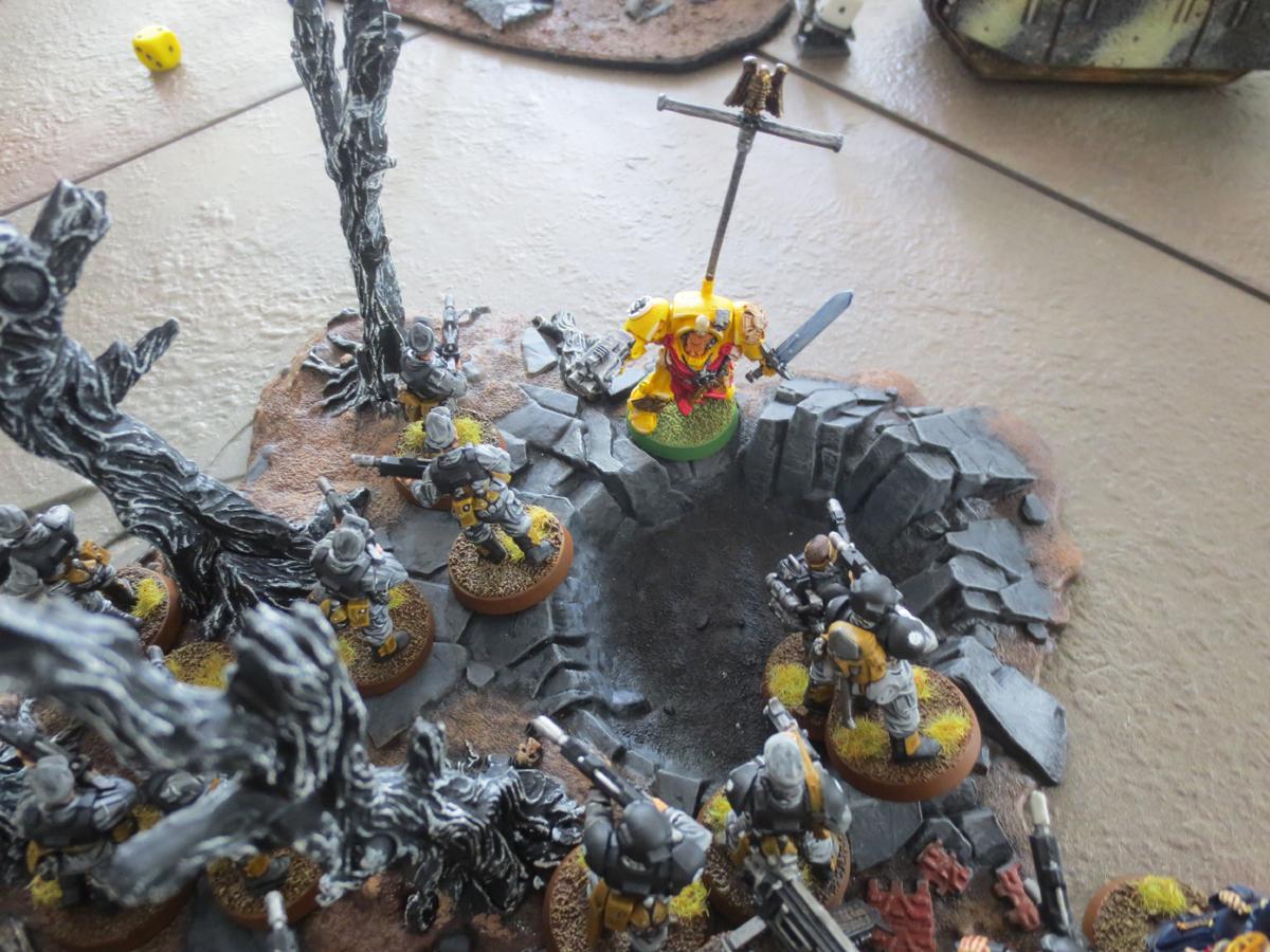 Battle Report, Imperial Guard, Orks, Space Marines