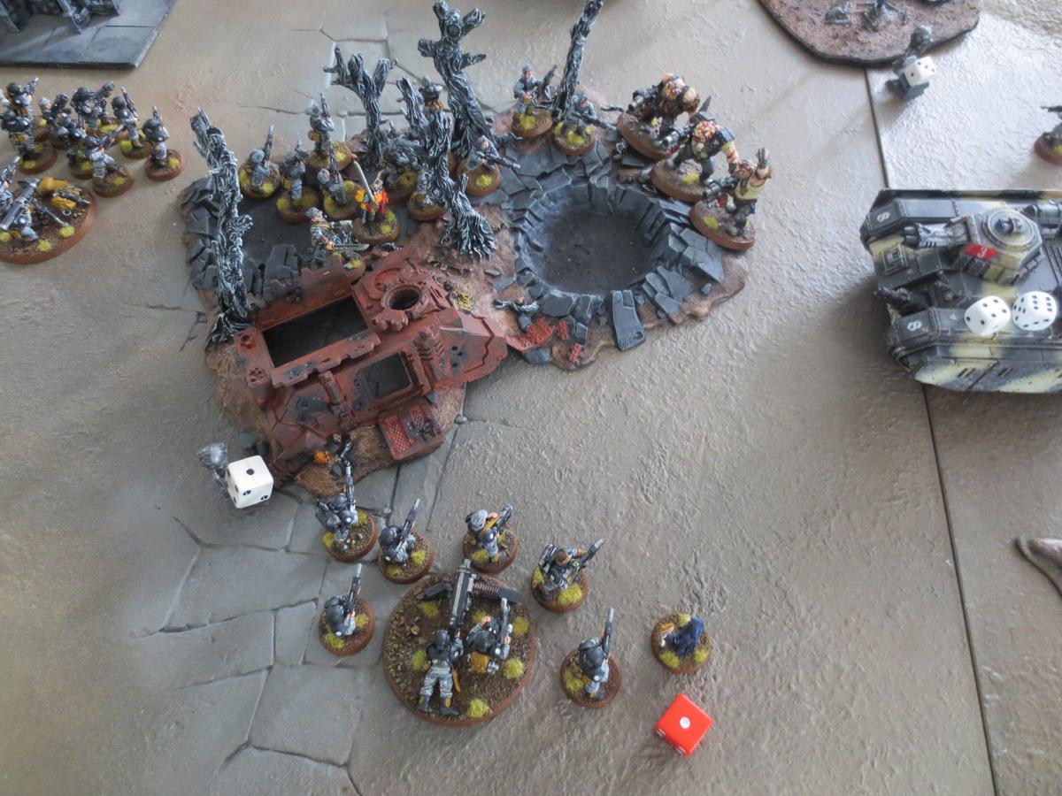 Battle Report, Imperial Guard, Orks, Space Marines