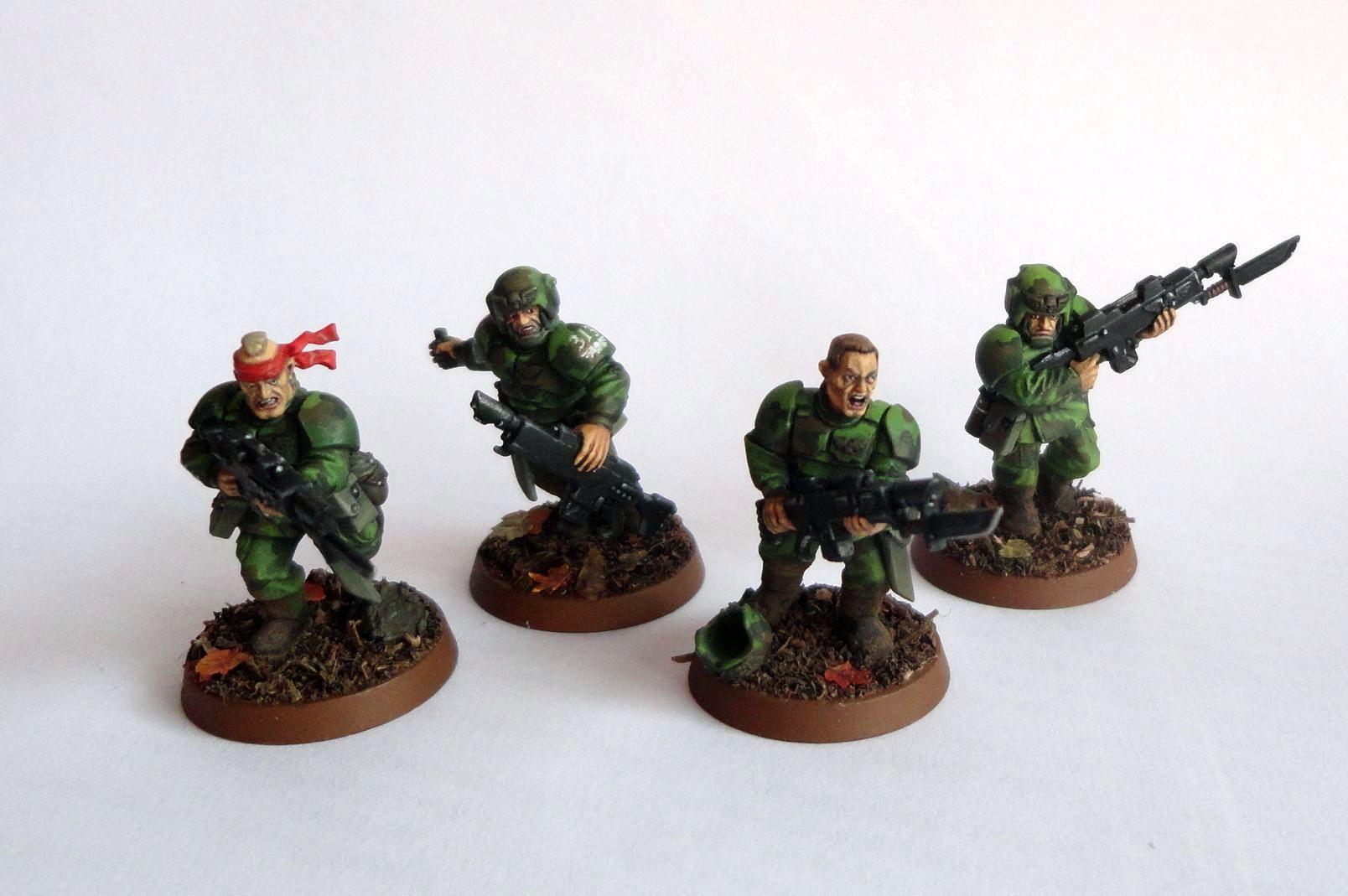 Astra Militarum, Bayonets, Cadians, Camouflage, Conversion, Imperial ...