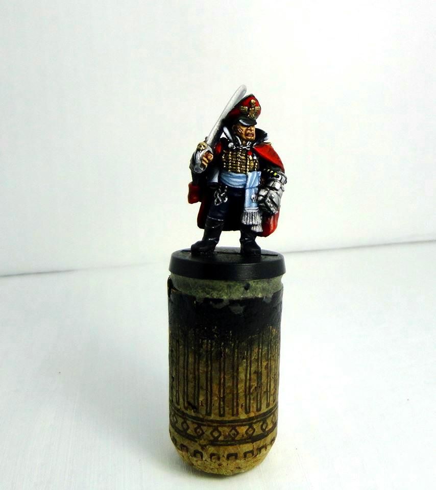 Astra Militarum, Imperial Commissar, Imperial Guard, Metal, Power Fist, Power Sword
