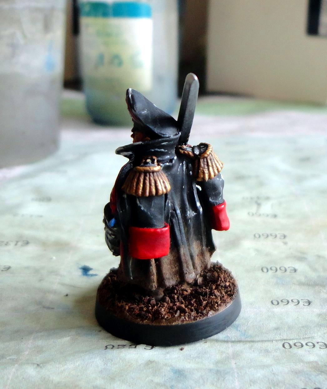 Astra Militarum, Imperial Commissar, Imperial Guard, Metal, Power Fist, Power Sword