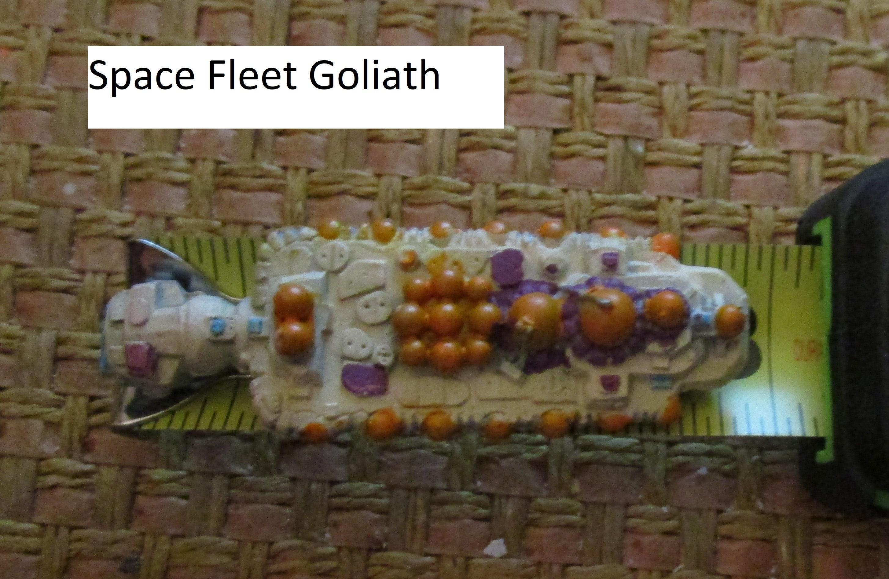 Battlefleet Gothic, Goliath, Scale, Size, Space Fleet