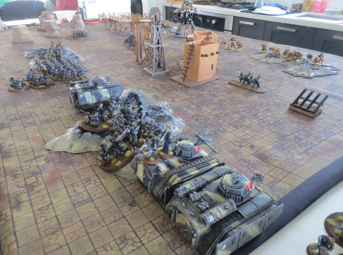 Battle Report, Battle Reports 40k
