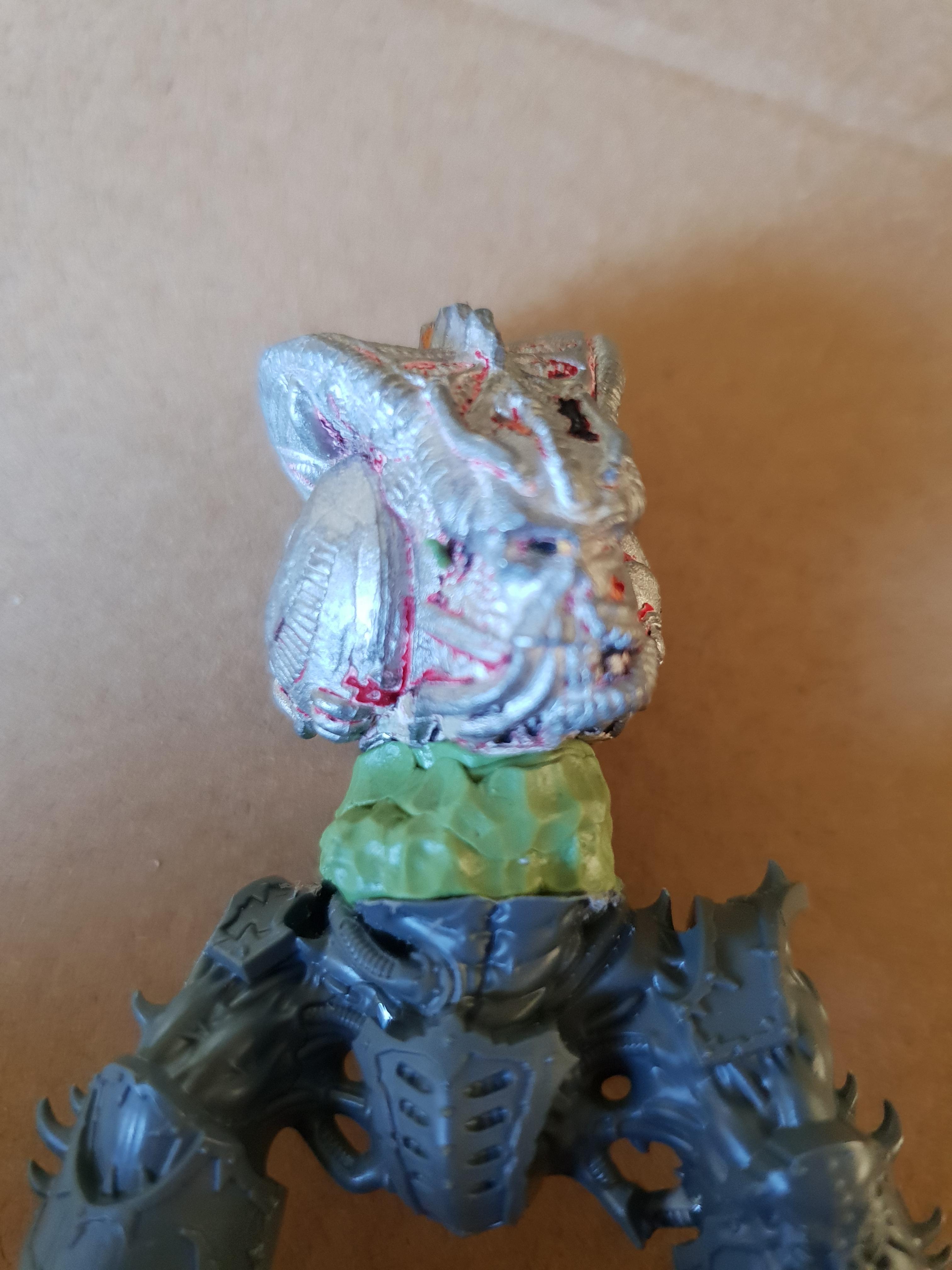 Chaos, Chaos Space Marines, Conversion, Dreadnought, Hellbrute, Warhammer 40,000, Work In Progress