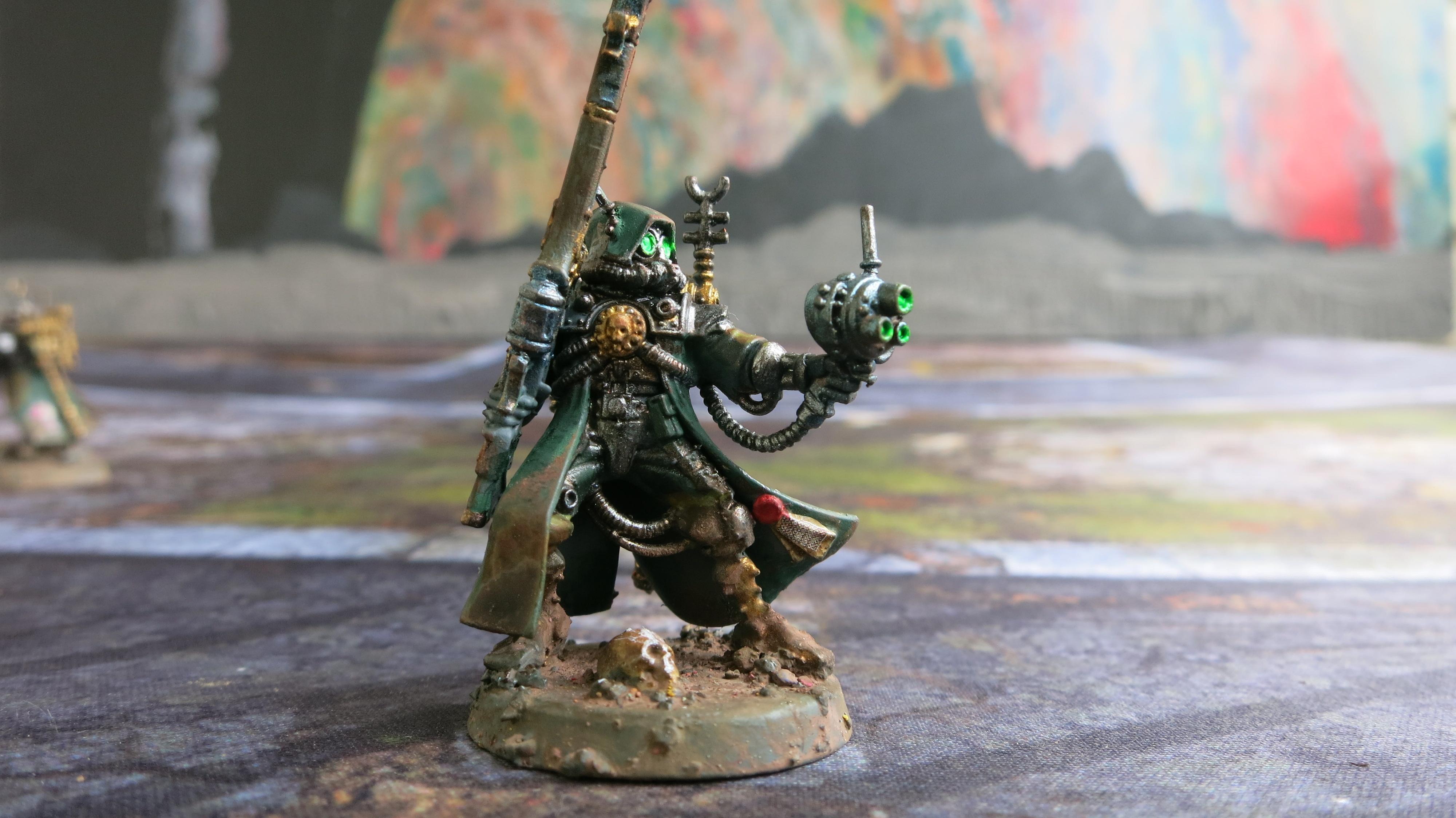 Adeptus Mechanicus, Admech, Galvanic Rifle, Omni-spec, Omnispex, Rangers, Skitarri