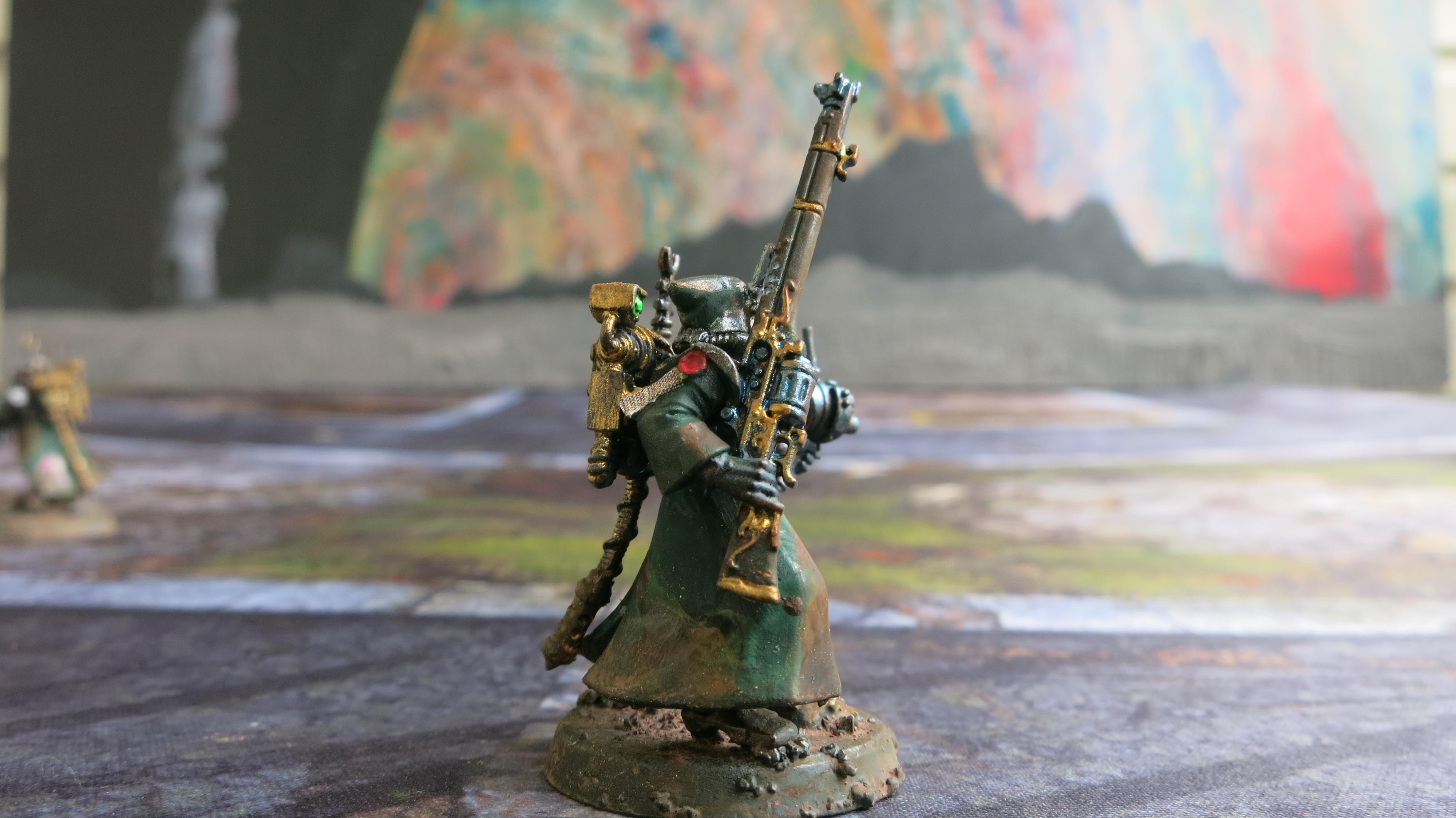 Adeptus Mechanicus, Admech, Galvanic Rifle, Omni-spec, Omnispex, Rangers, Skitarri