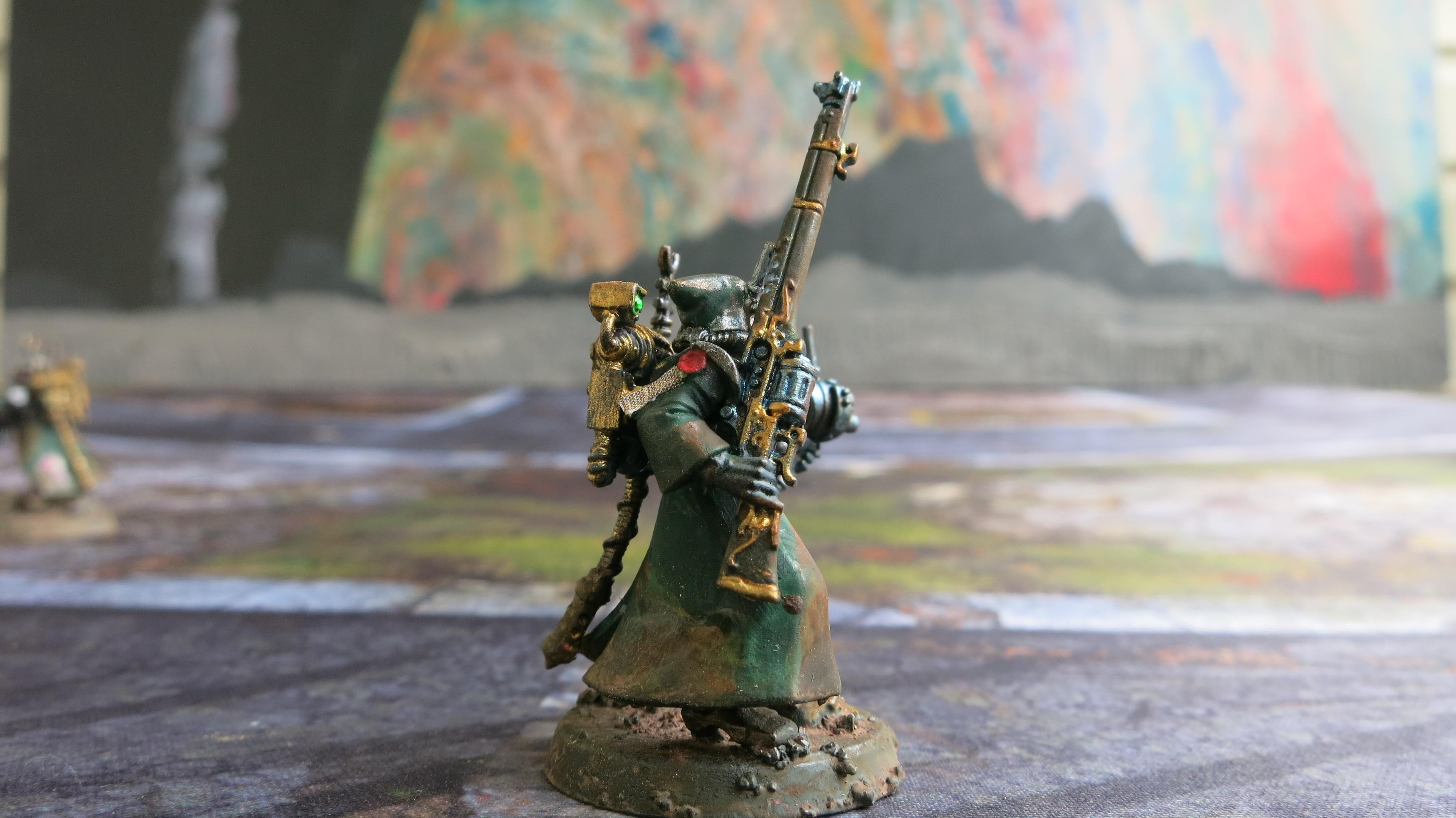 Adeptus Mechanicus, Admech, Galvanic Rifle, Omni-spec, Omnispex, Rangers, Skitarri