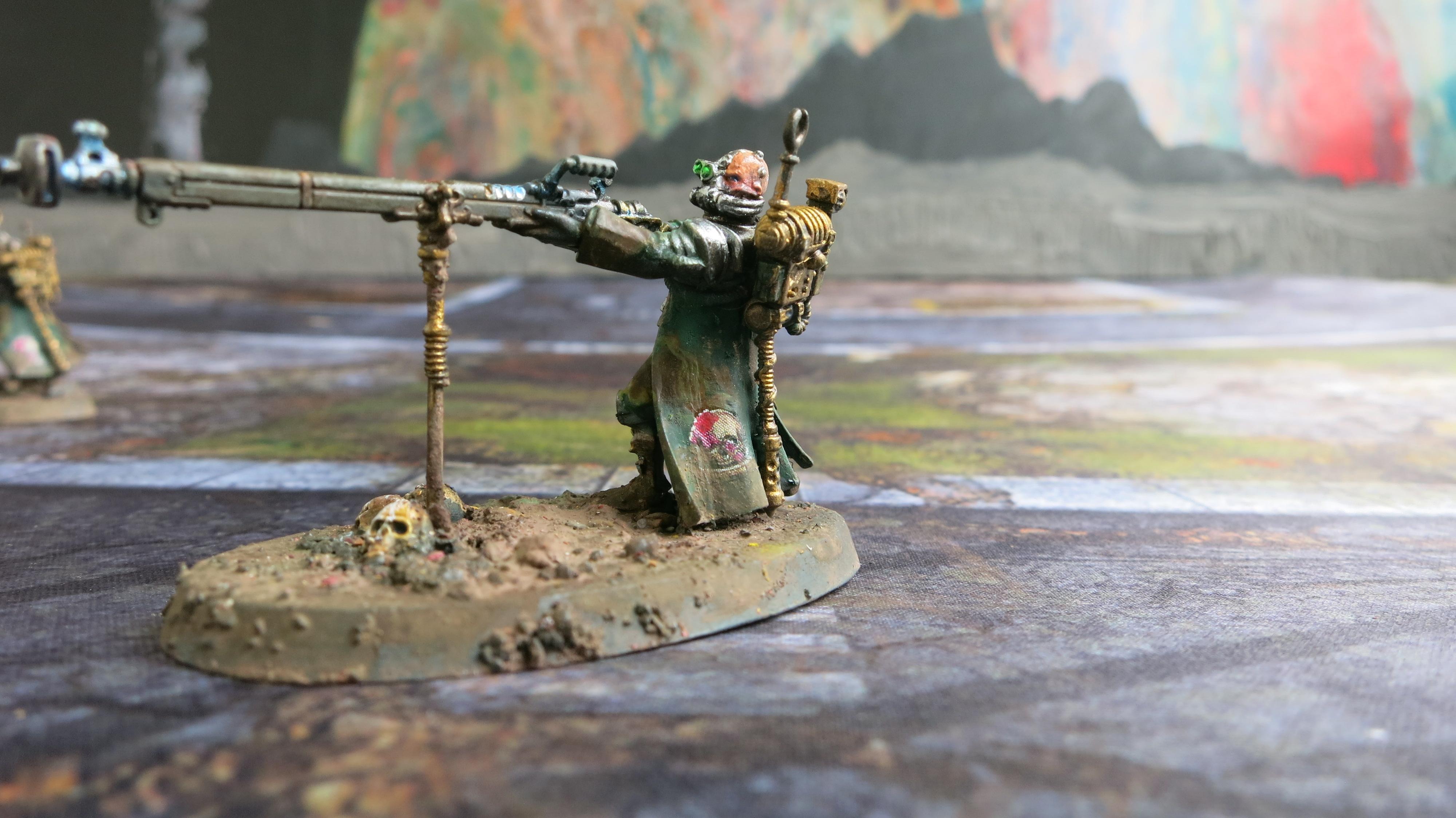 Adeptus Mechanicus, Admech, Arguebus, Arquebus, Rangers, Skitarri, Skitarri Ranger, Transuranic Arquebus