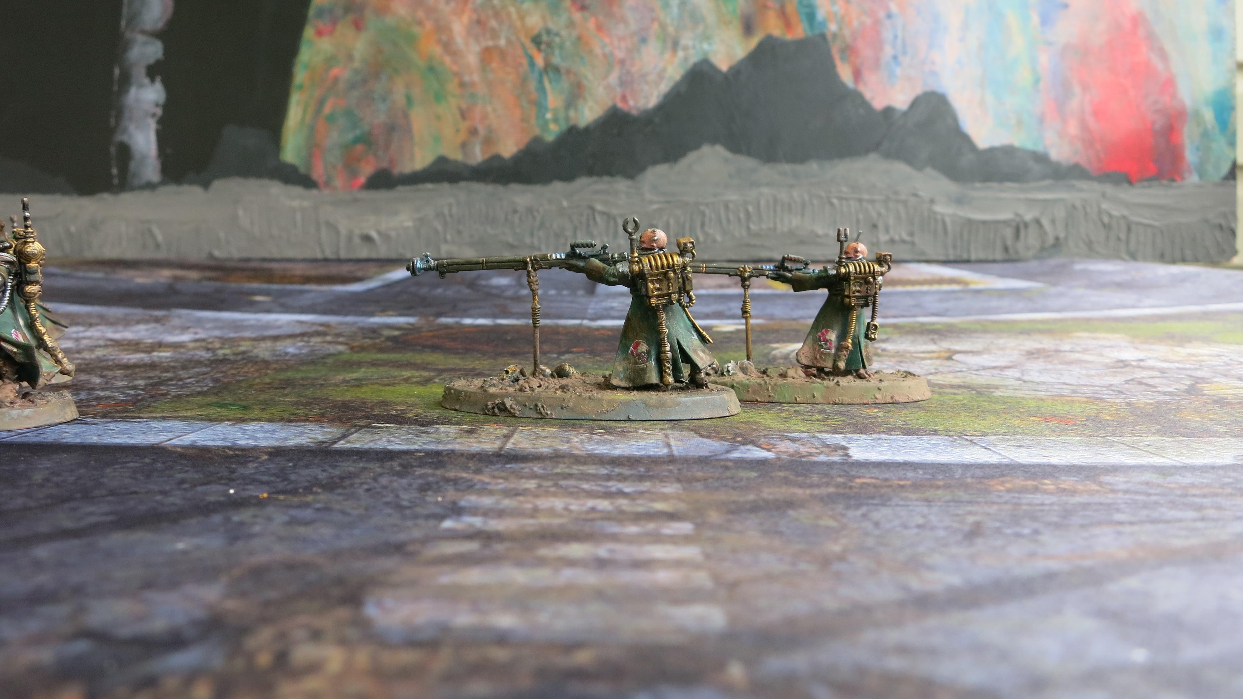 Arguebus, Arquebus, Camouflage, Dirty, Dusty, Gas Giant, Rangers, Skitarii, Skitarrii Rangers, Transuranic Arquebus