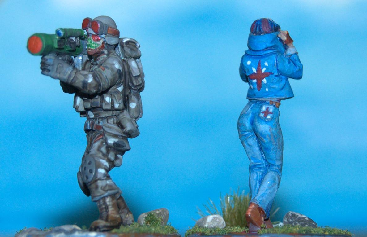Civilian, Hasslefree Miniatures, Modern, Trooper, Vip