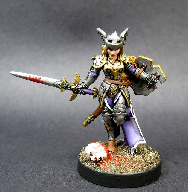 02551: Monique Denoir, Carrero Arts, Carreroarts, Dark Heaven Legends, Dungeons And Dragons, Painted Reaper Miniature, Pathfinder Rpg, Reaper Minis, Reaper Painted Miniature, Rpg Miniature, Table Top Wargames