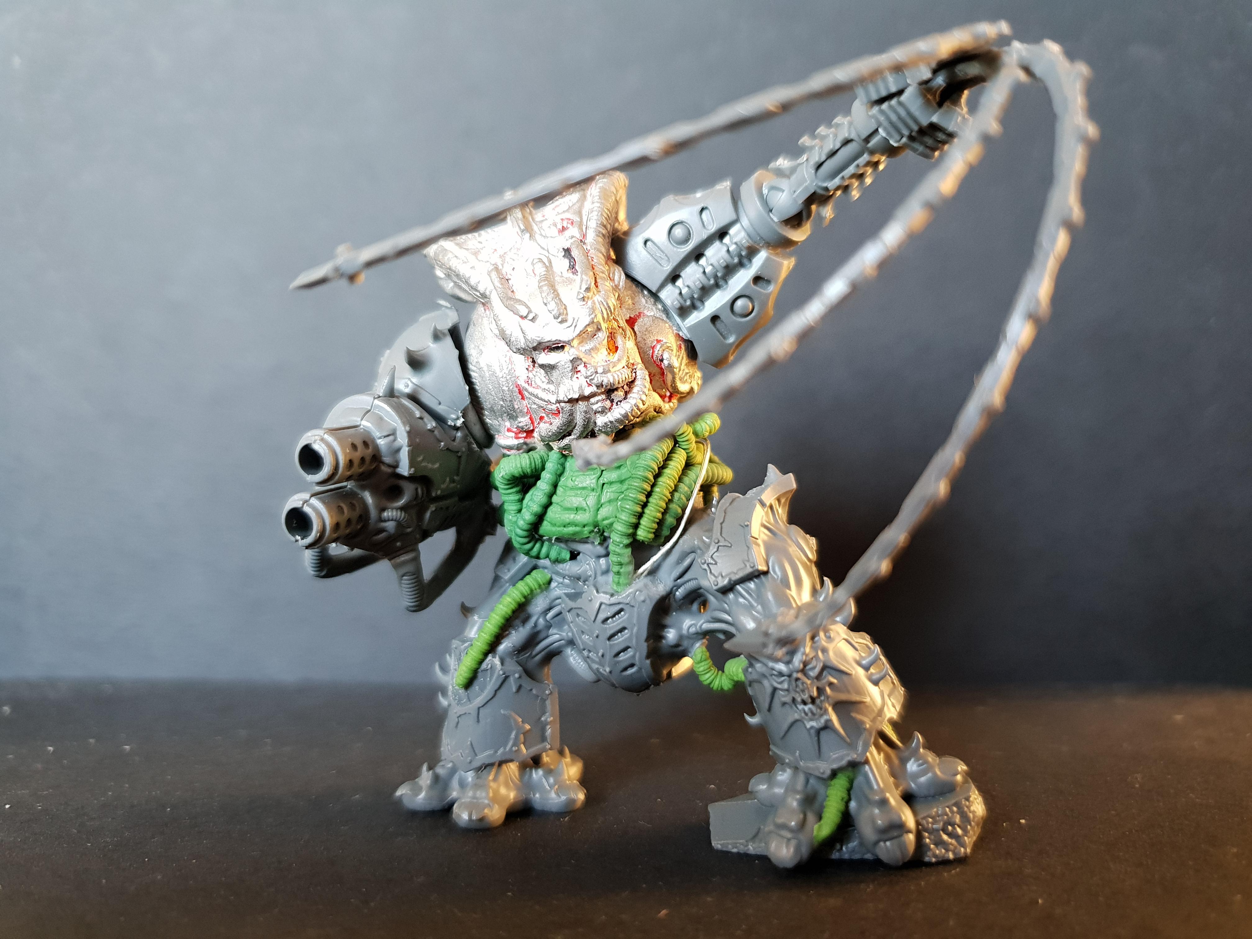 Chaos, Chaos Space Marines, Conversion, Dreadnought, Hellbrute, Warhammer 40,000, Work In Progress