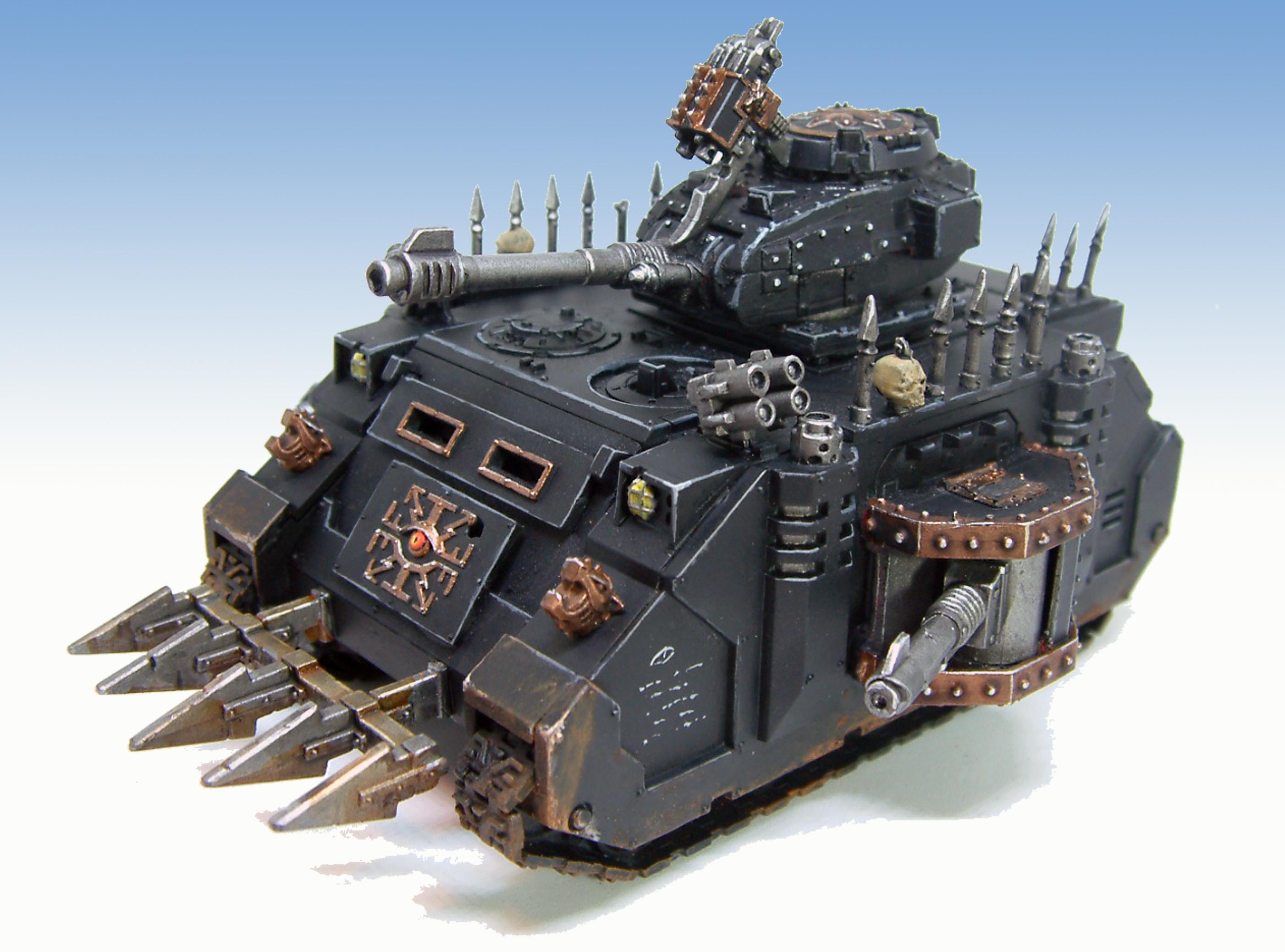 Black Legion, Chaos Space Marines, Chaos Undivided, Predator, Tank, Warhammer 40,000