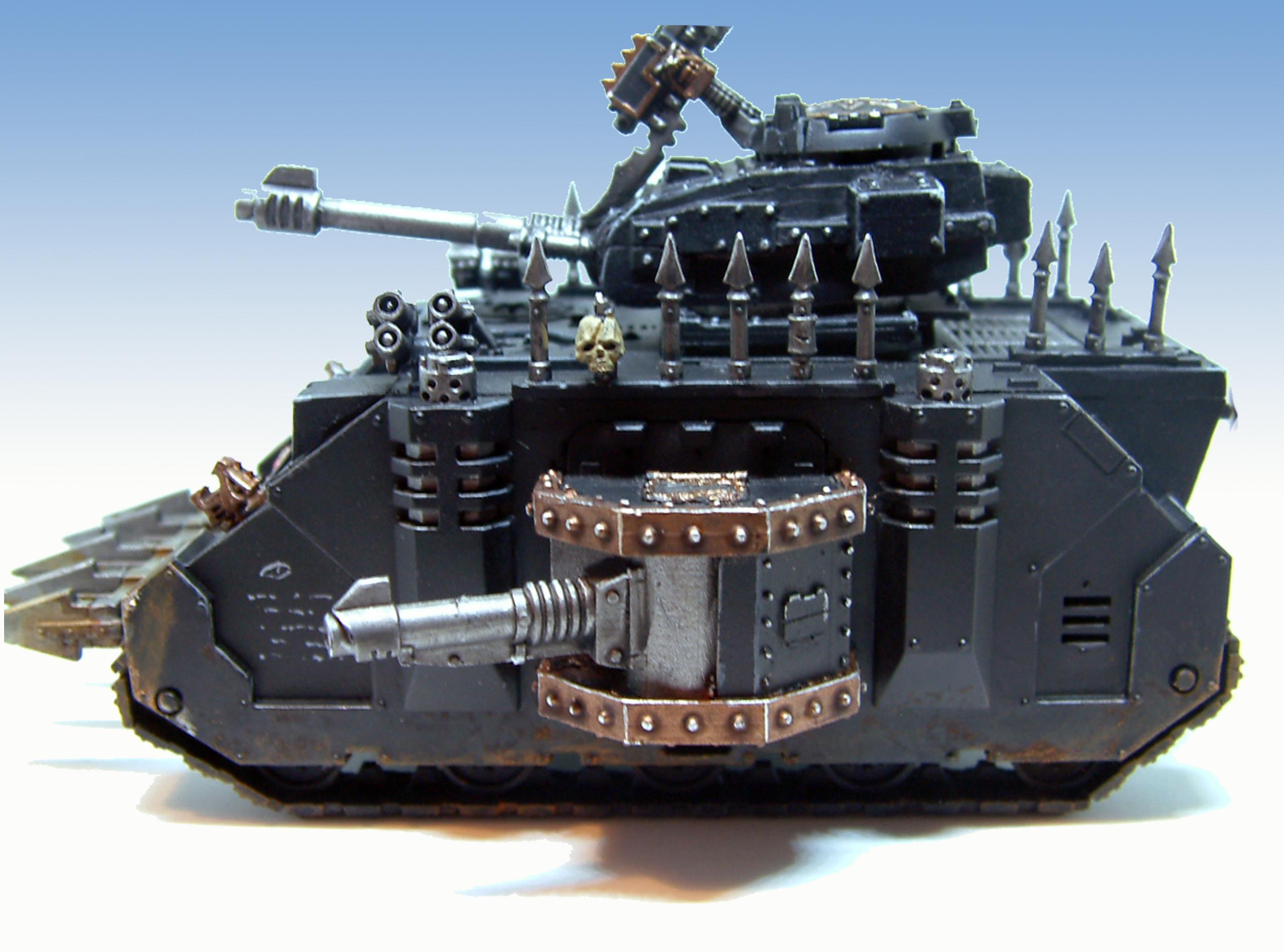 Black Legion, Chaos Space Marines, Chaos Undivided, Predator, Tank, Warhammer 40,000