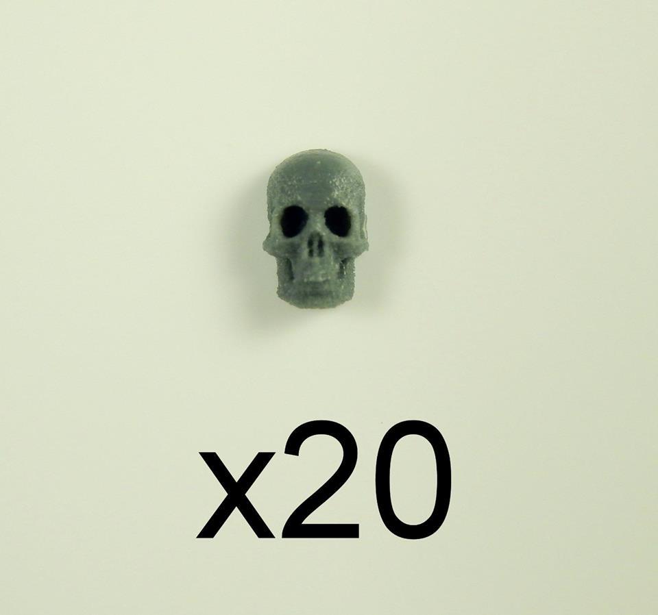 Blood And Skulls Industry, Modelling, Resin, Skull
