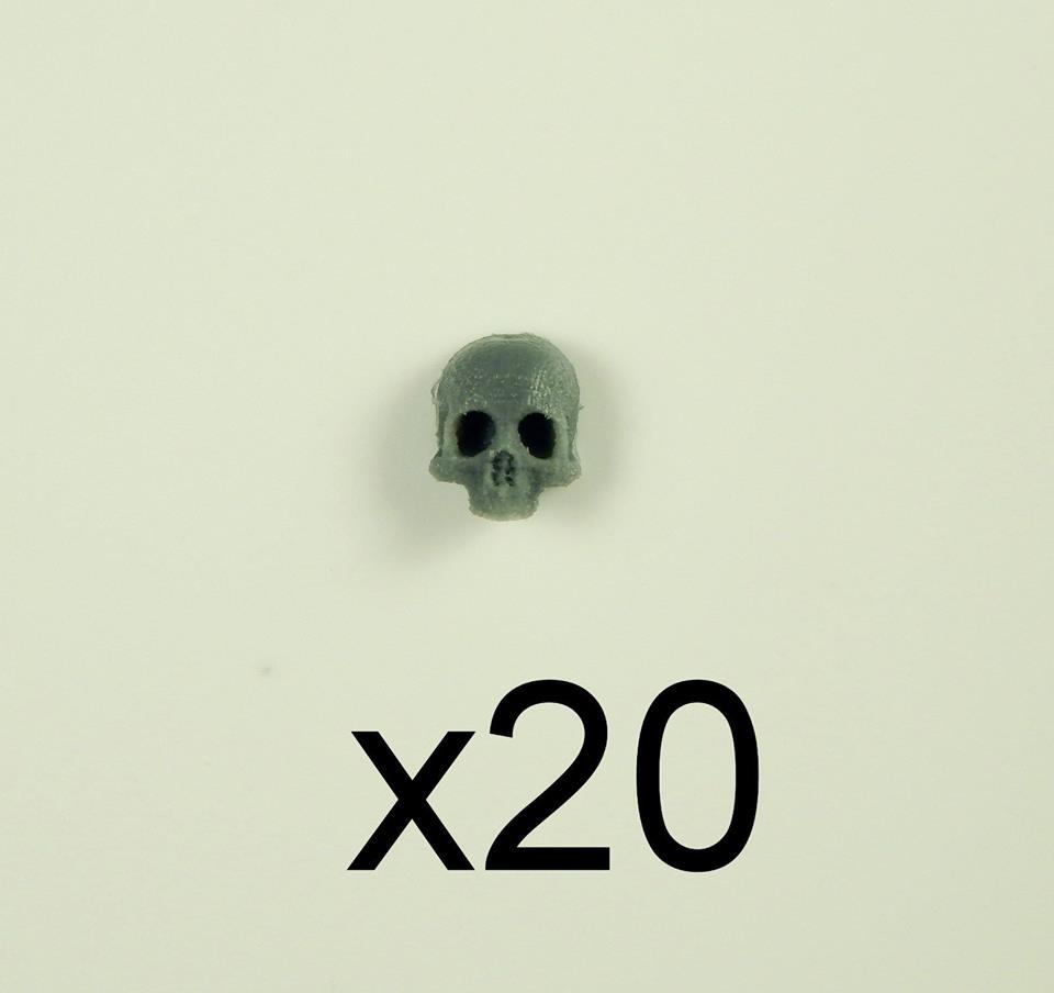 Blood And Skulls Industry, Modelling, Resin, Skull