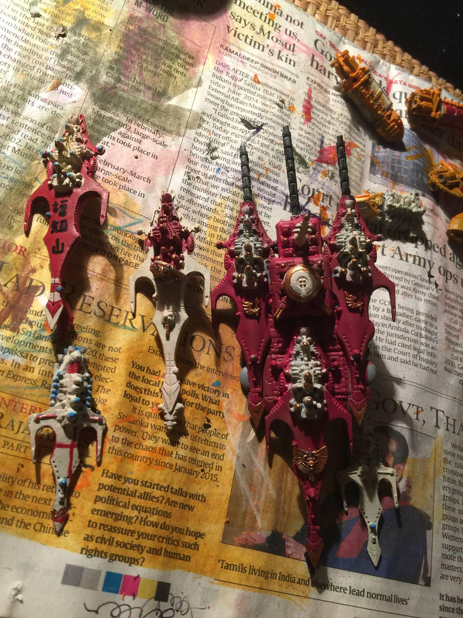 Battlefleet Gothic, Battleship, Space Fleet, Work In Progress