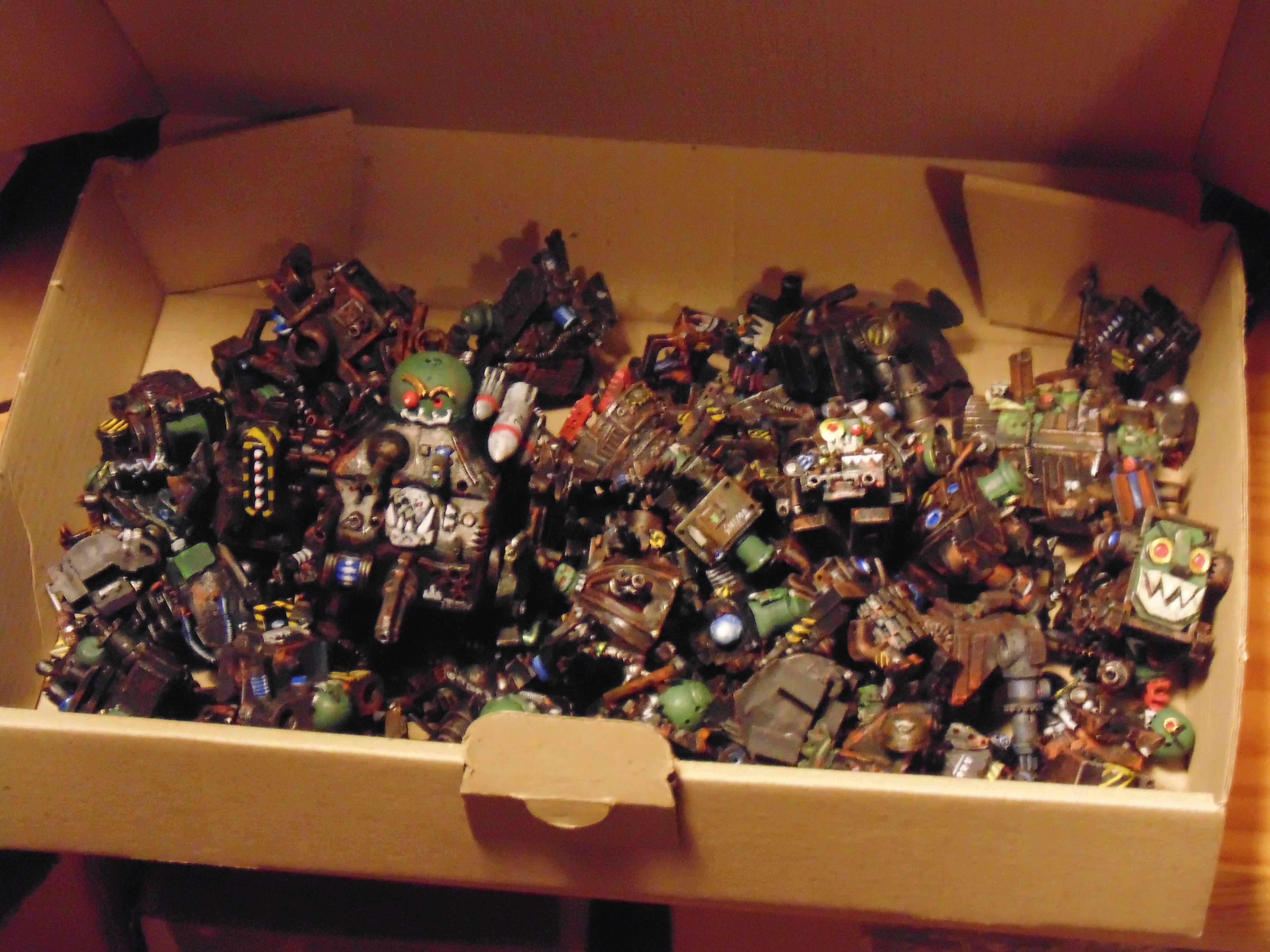 6mm, Epic, Gargant, Mech, Oldhammer, Orcs, Orks, Scratch, Stompas, Superstompa