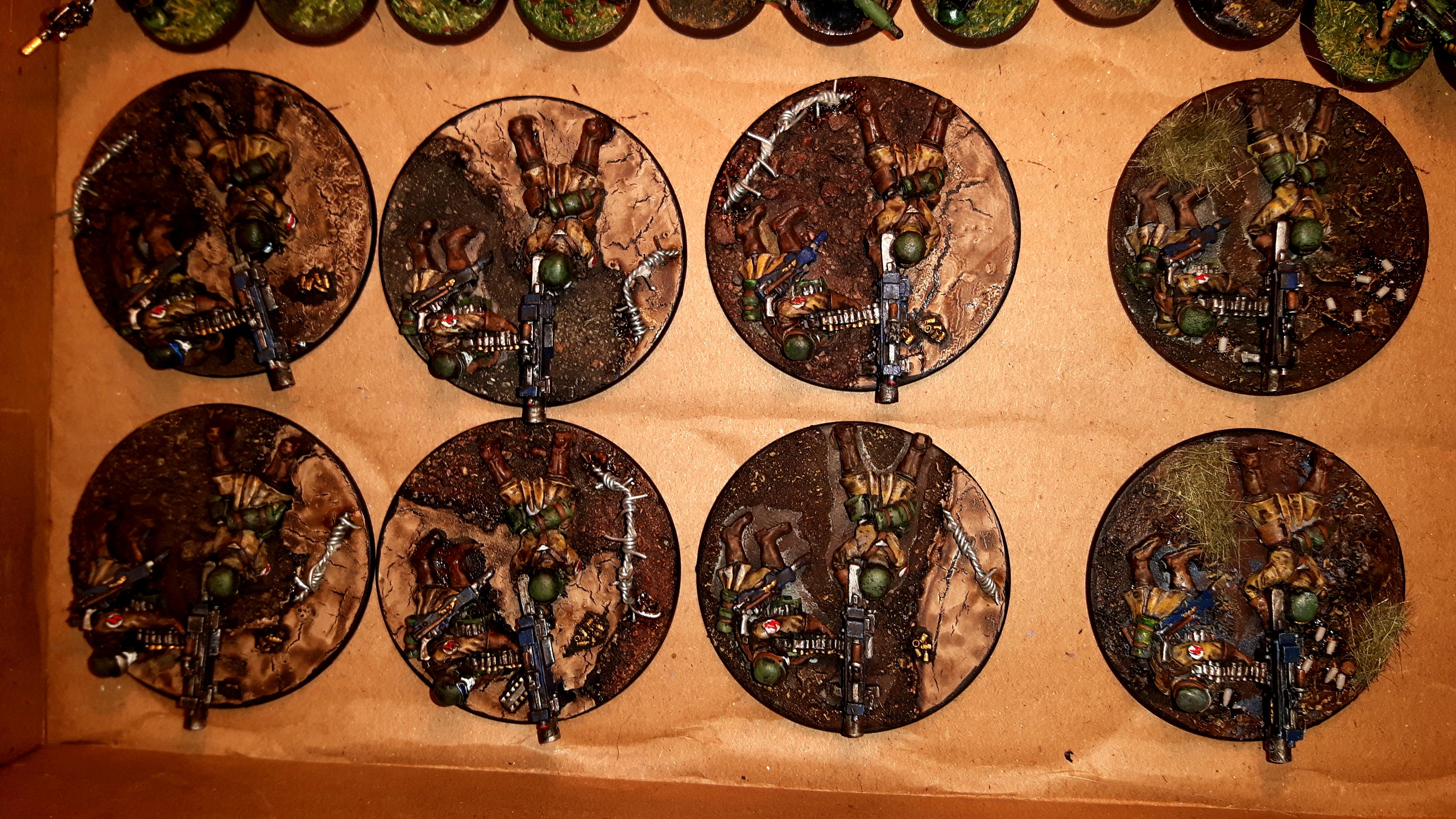 Astra Militarum, Commissar, Heavy Bolter, Heavy Weapons Team, Imperial Guard, Lascannon, Missile Launcher, Necromunda, Rapier, Steel Legion