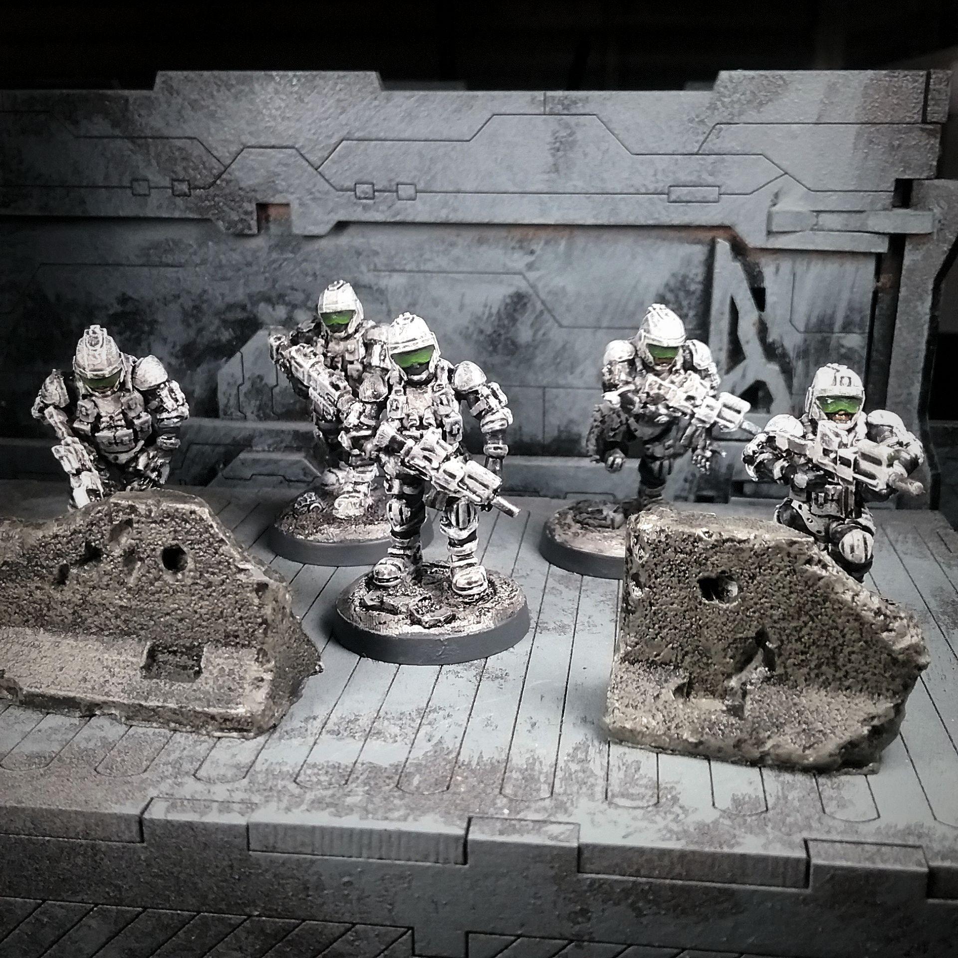 Black Earth, Nuclear Shrimp, Unity Council Marines