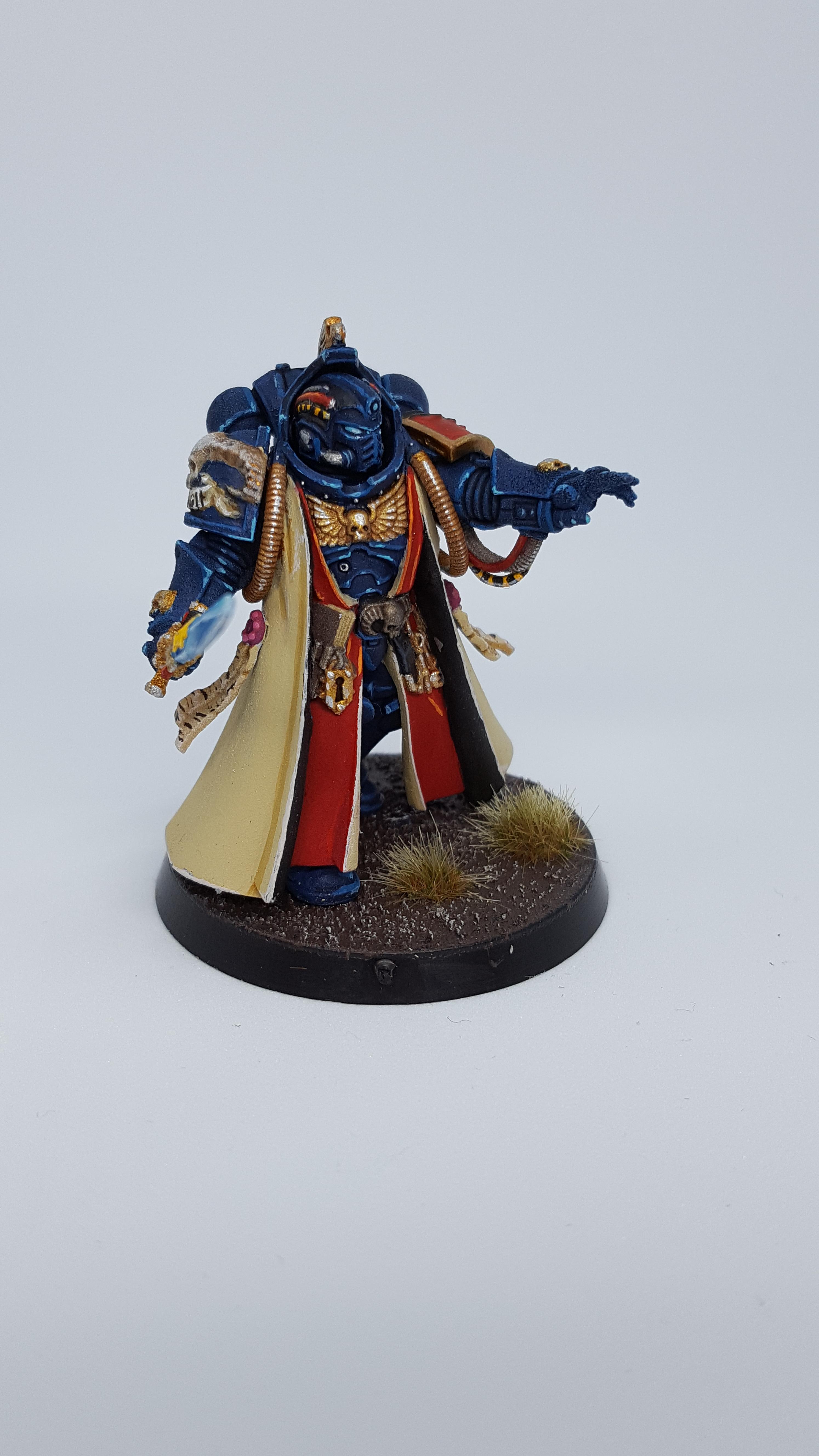 Astartes, Blood Angels, Commission, Games Workshop, Invicta, Librarian, Painted, Primaris, Space Marines, Warhammer 40,000, Warhammer Fantasy