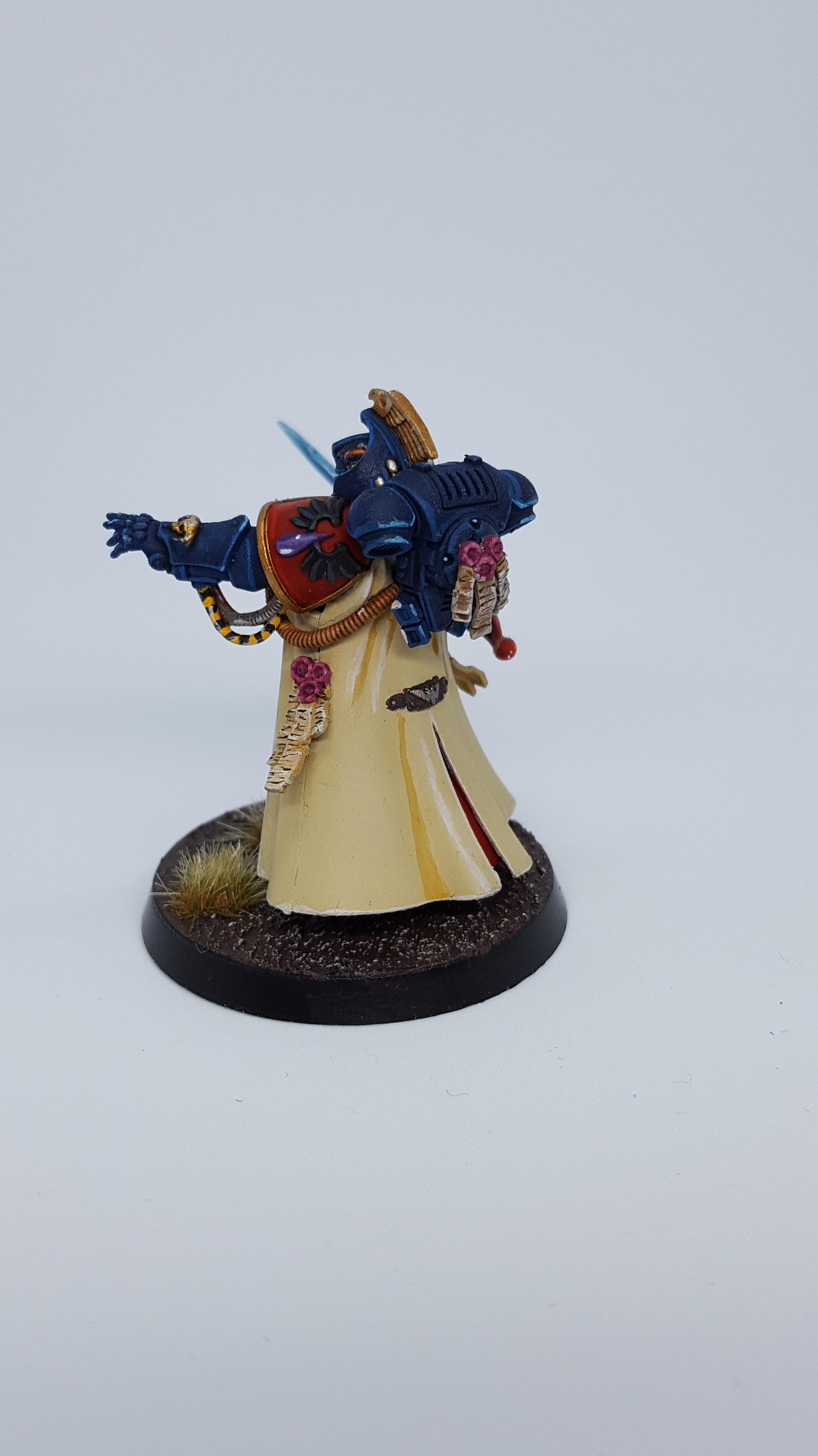 Astartes, Blood Angels, Commission, Games Workshop, Invicta, Librarian, Painted, Primaris, Space Marines, Warhammer 40,000, Warhammer Fantasy