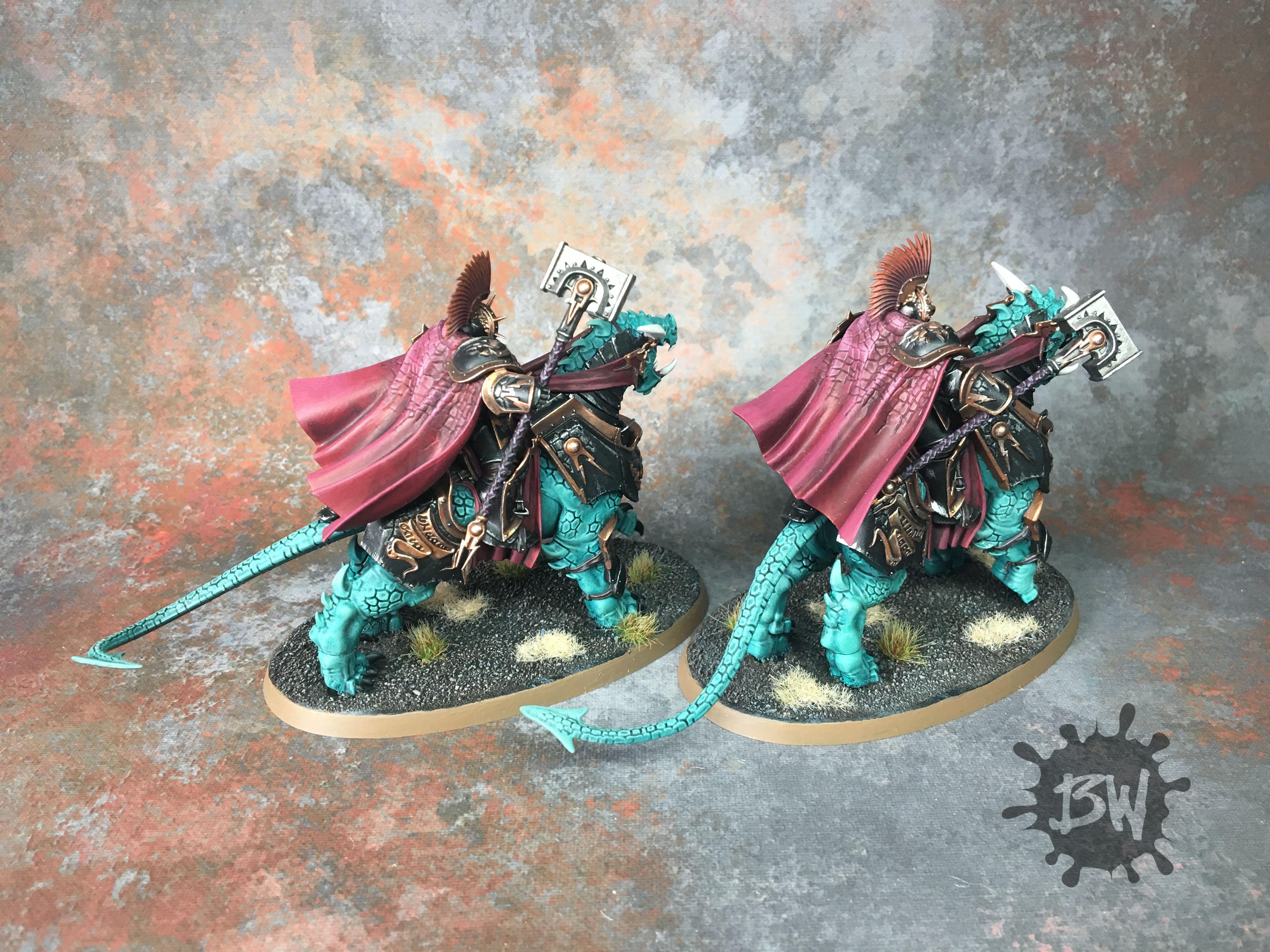 Age Of Sigmar, Dracothian Guard Concussors, Order, Stormcast, Warhammer Fantasy