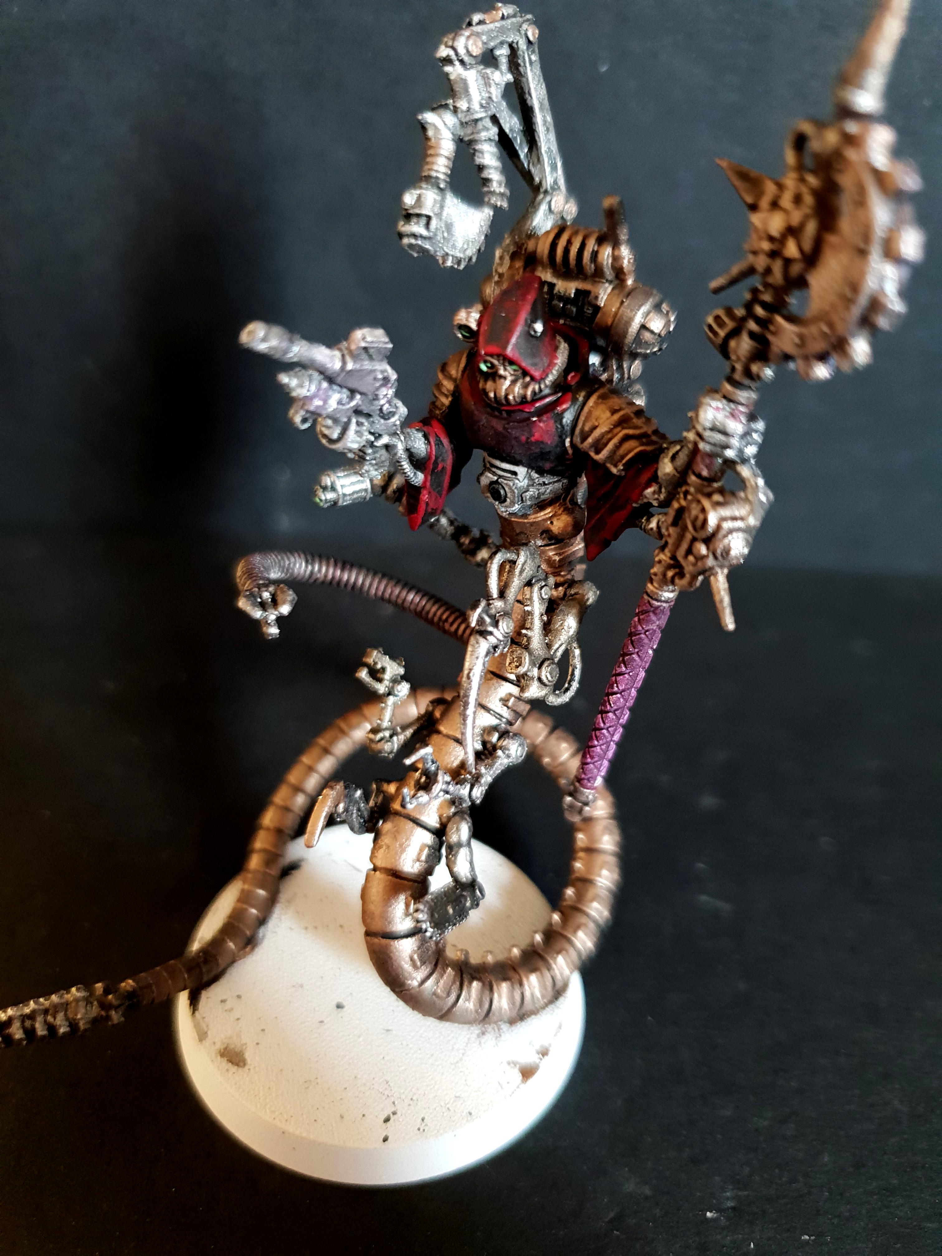 Chaos, Conversion, Magos, Mechanicus, Pip, Serpentine, Warhammer 40,000, Work In Progress