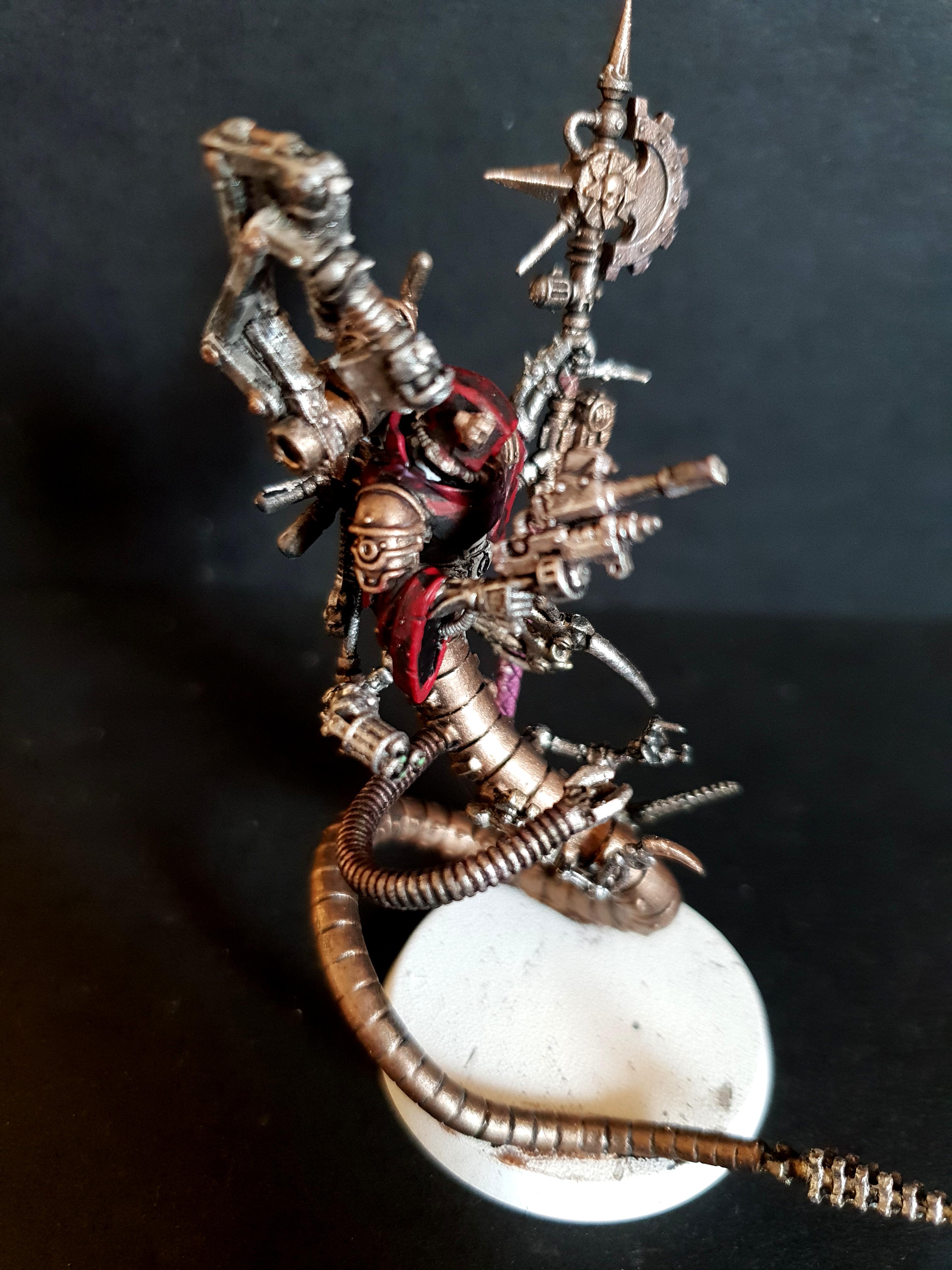 Chaos, Conversion, Magos, Mechanicus, Pip, Serpentine, Warhammer 40,000, Work In Progress