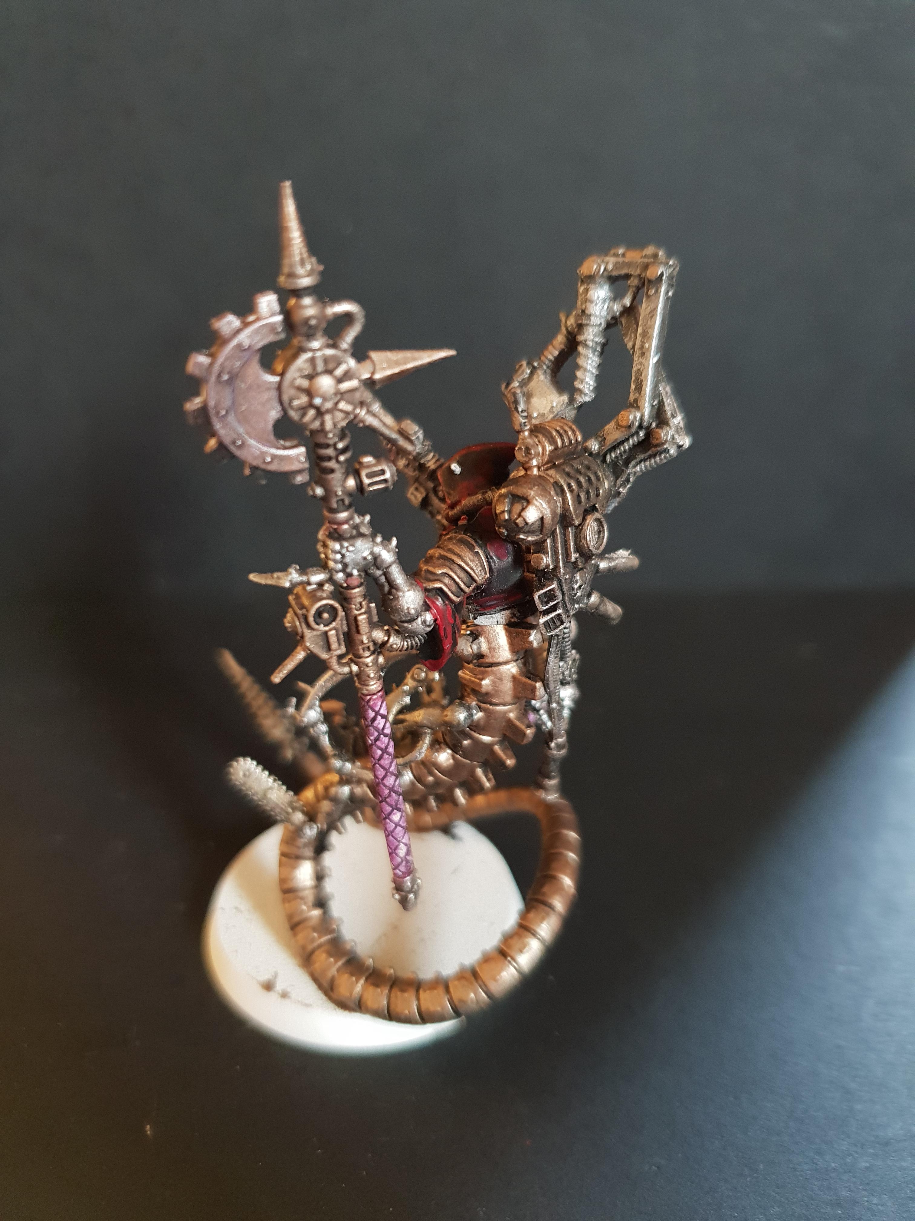 Chaos, Conversion, Magos, Mechanicus, Pip, Serpentine, Warhammer 40,000, Work In Progress