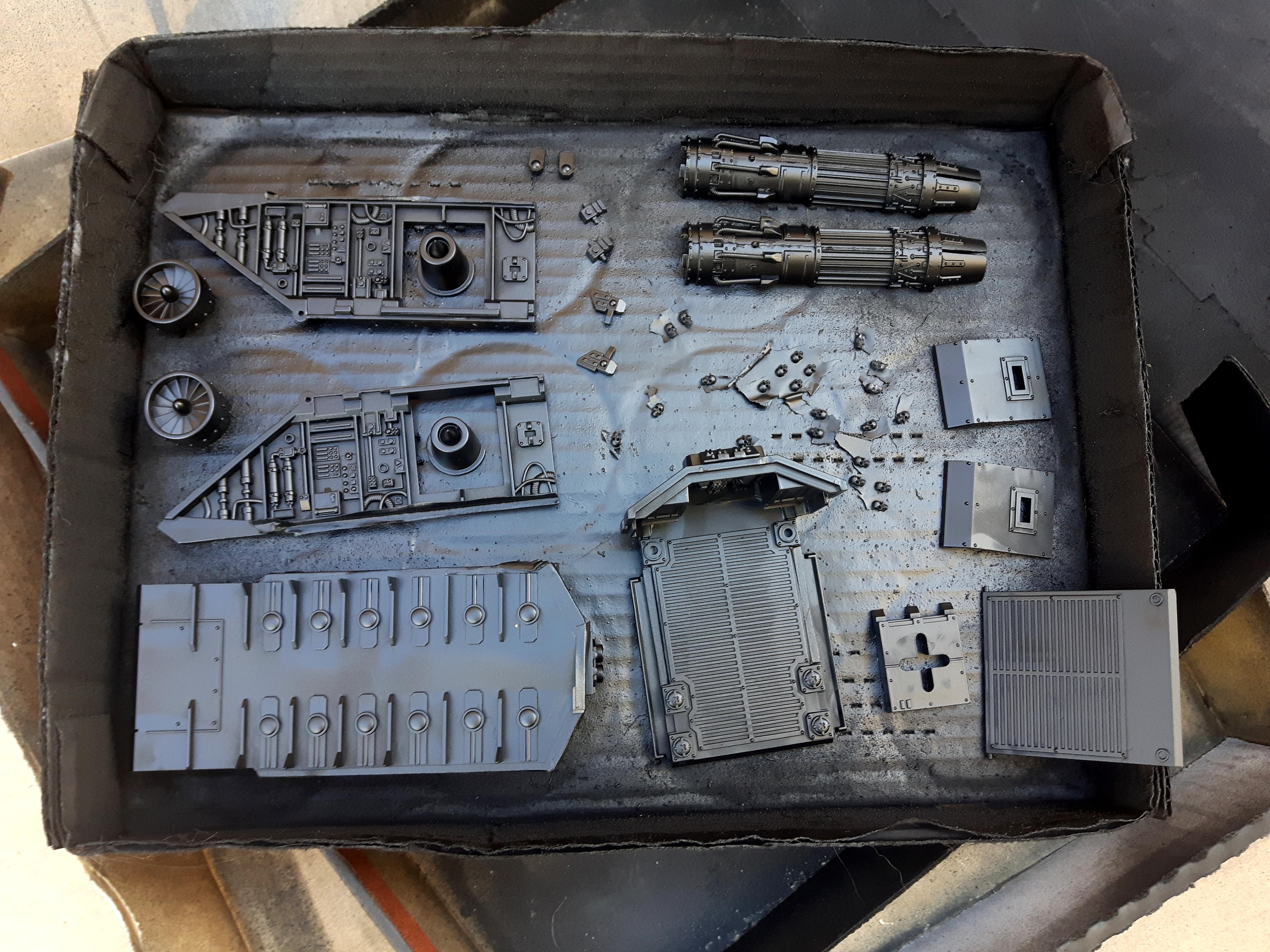 Astra Militarum, Imperial Guard, Plastic, Resin, Valkyrie, Vendetta, Warhammer 40,000