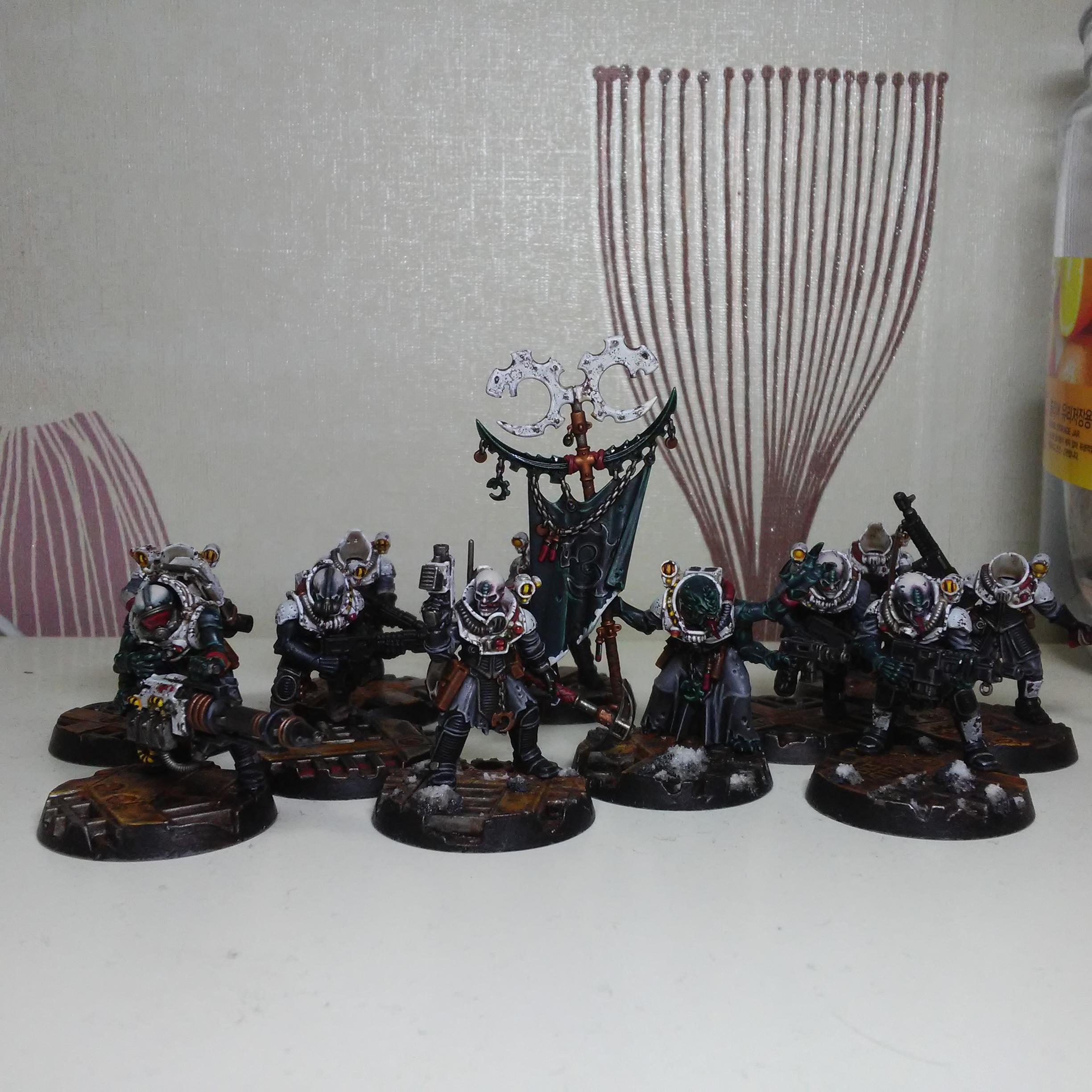 Acolytes, Autogun, Banner, Cultists, Dirty, Filth, Genestealer, Genestealer Cults, Green, Grime, Killteam, Mutant, Necromunda, Neophyte, Neophytes, Rust, Snow, Tyranids, Urban, Warhammer 40,000, Warhammer Fantasy, Weathered