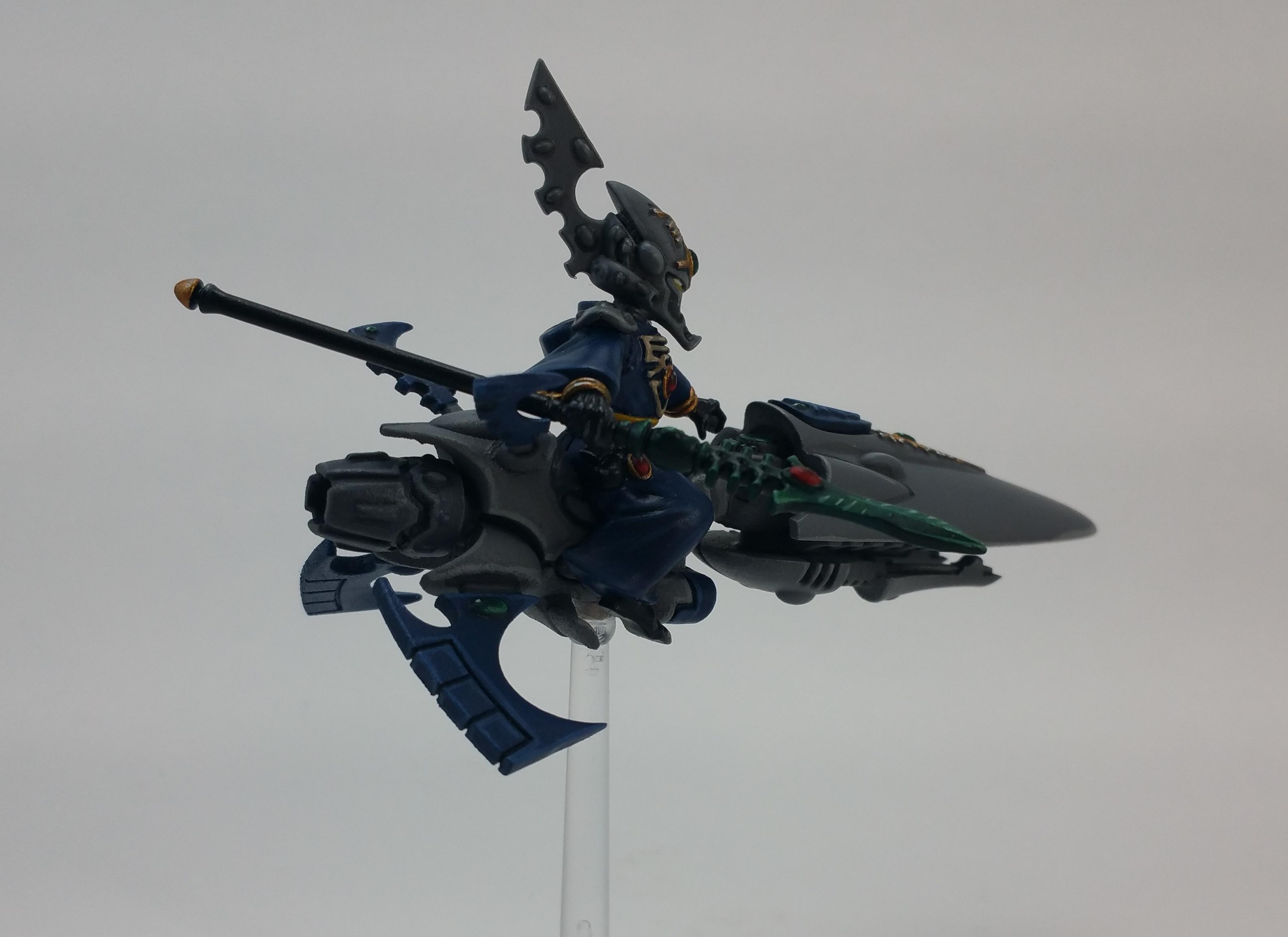 Eldar, Farseer, Farseer Skyrunner, Jetbike, Warhammer 40,000