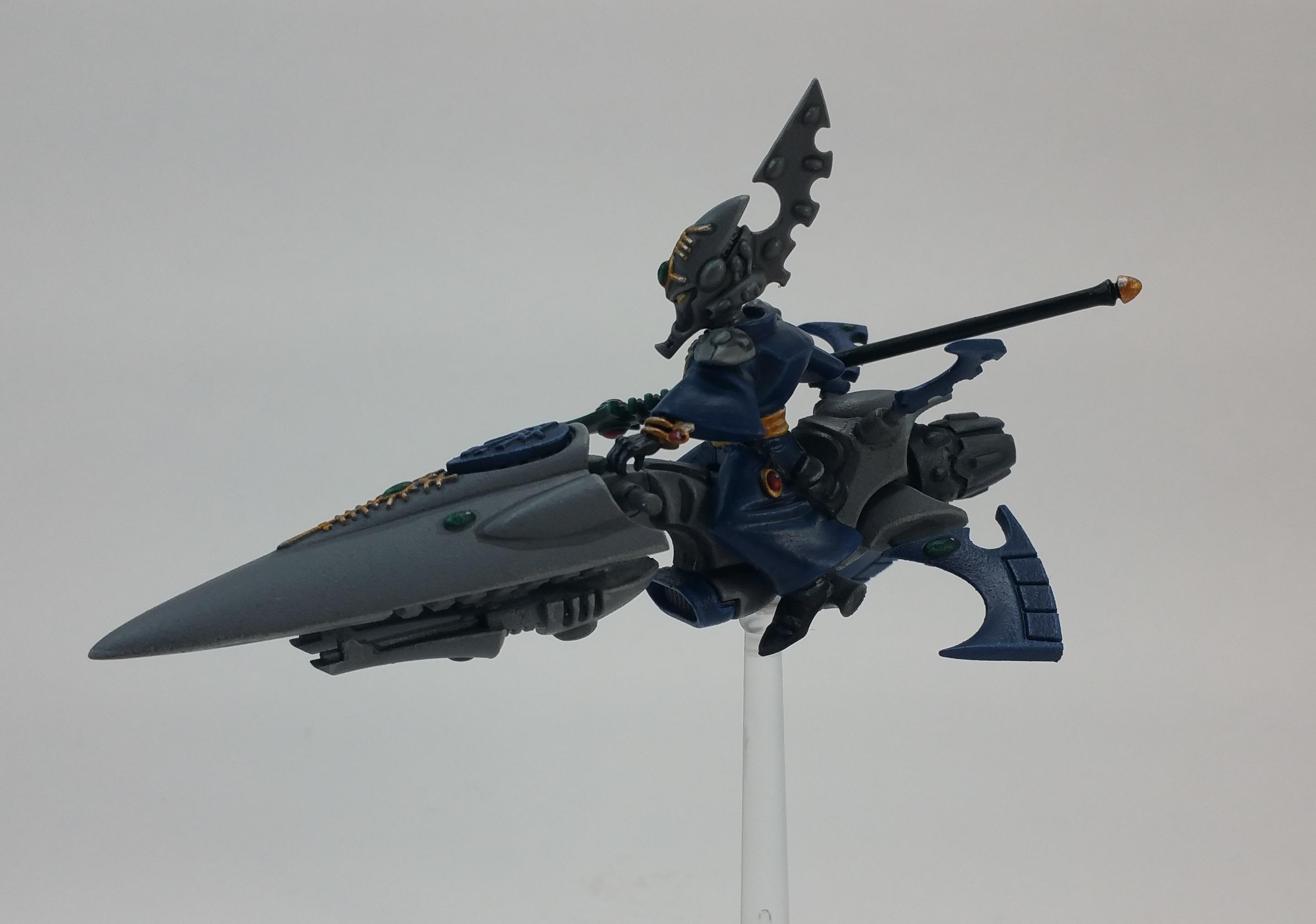 Eldar, Farseer, Farseer Skyrunner, Jetbike, Warhammer 40,000