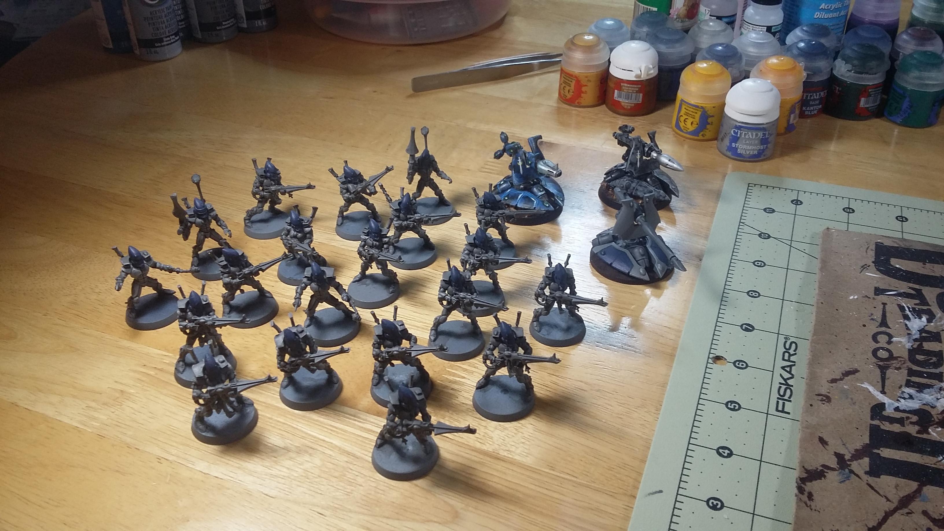 Guardian Defenders, Infantry, Troops, Warhammer 40,000, Work In Progress