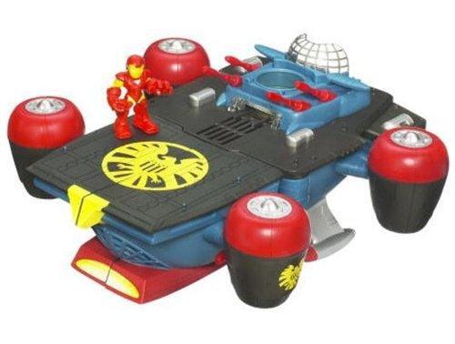 Helicarrier, Shuttle, Superhero, Toy