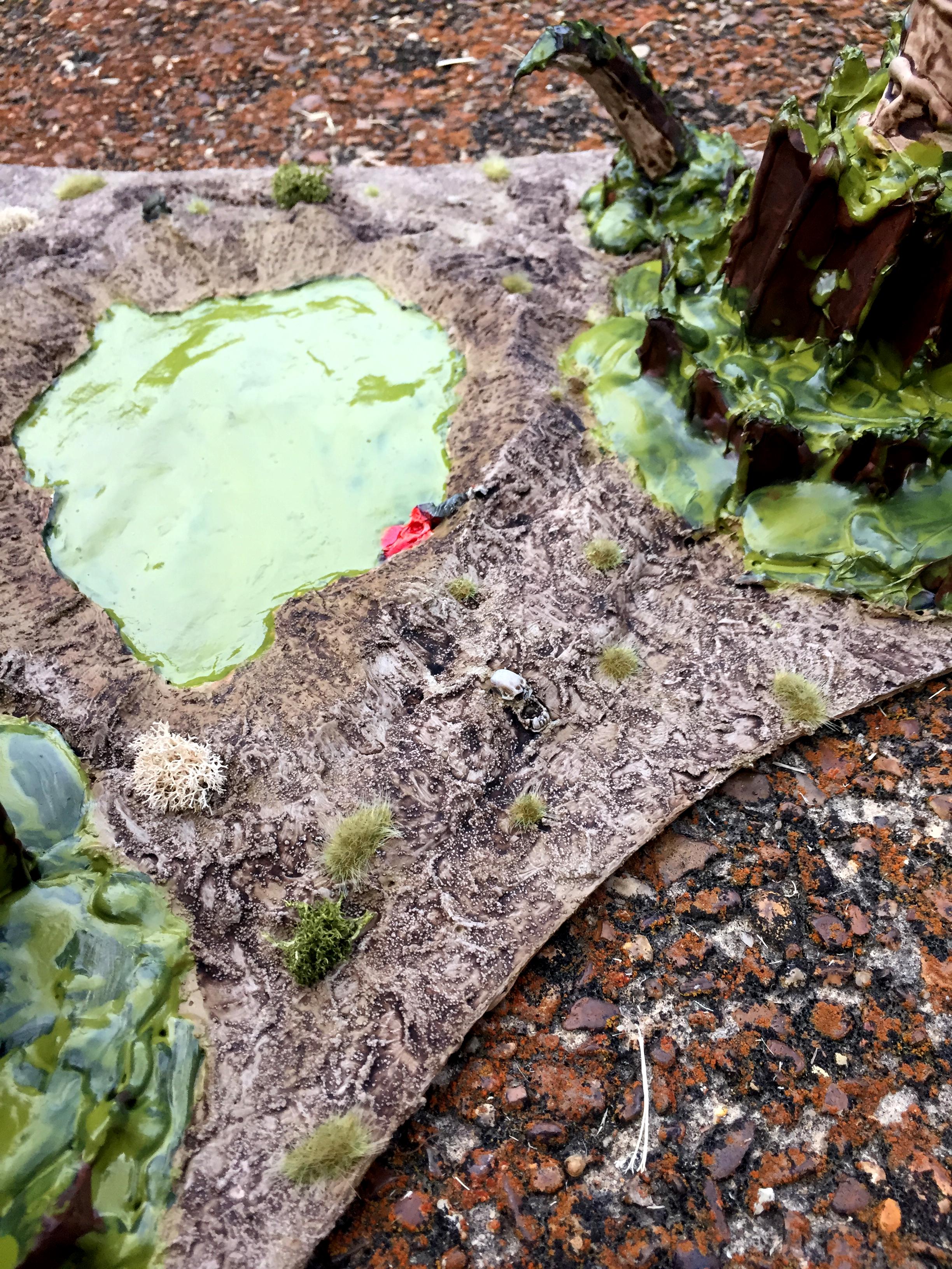 Army, Capillary Tower, Desert, Digestion Pool, Terrain, Tyranids, Warhammer 40,000