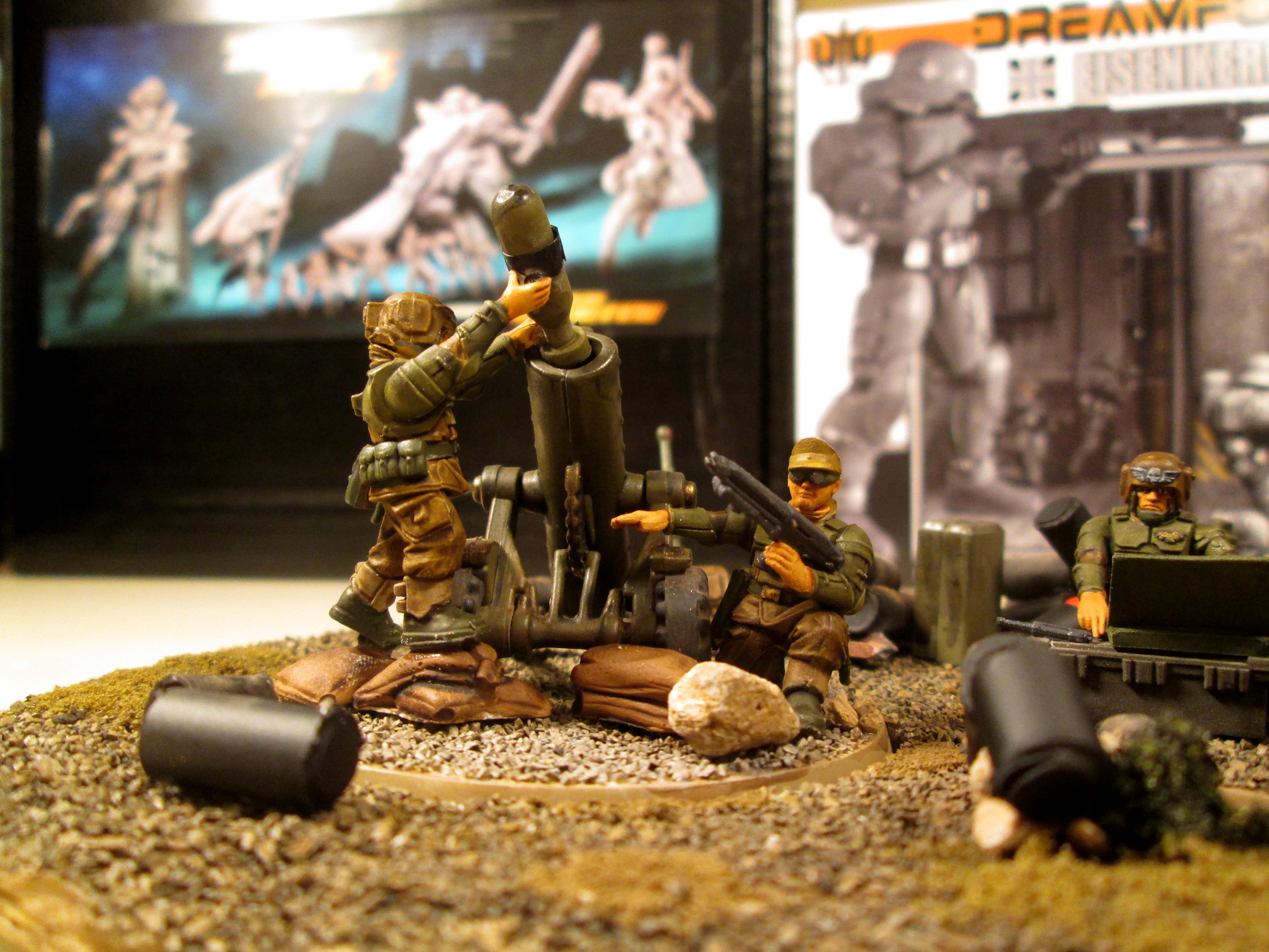 Artillery, Gunline, Imperial Guard, Mortar