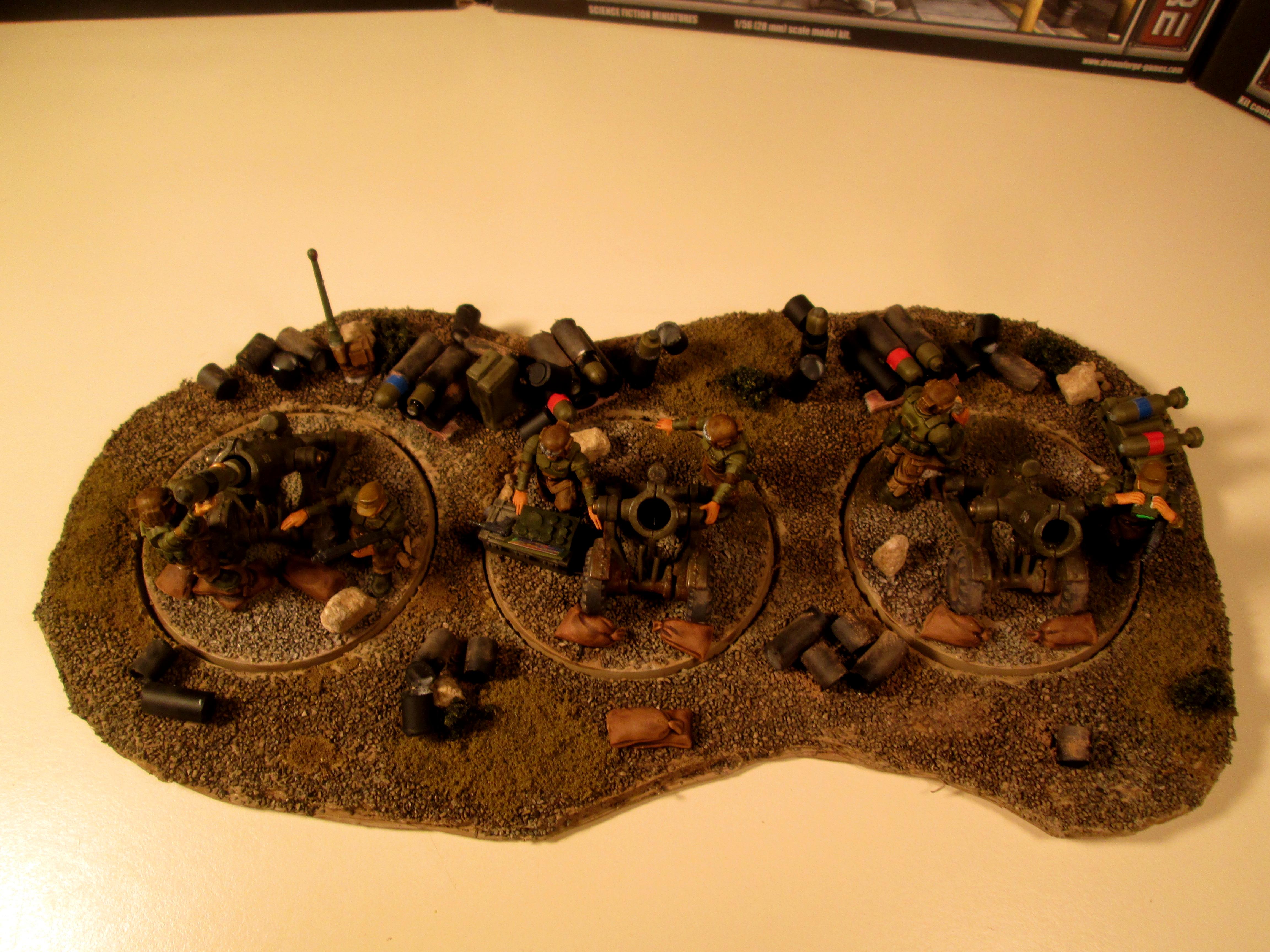 Artillery, Gunline, Imperial Guard, Mortar