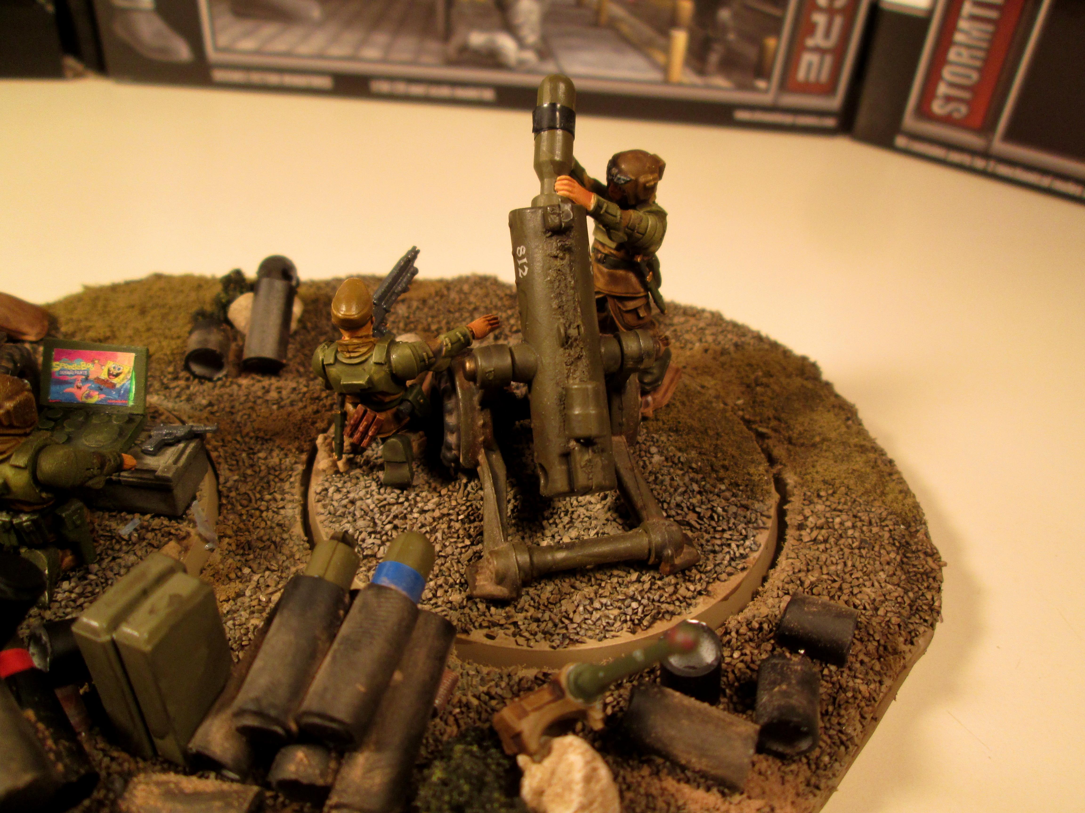 Artillery, Gunline, Imperial Guard, Mortar