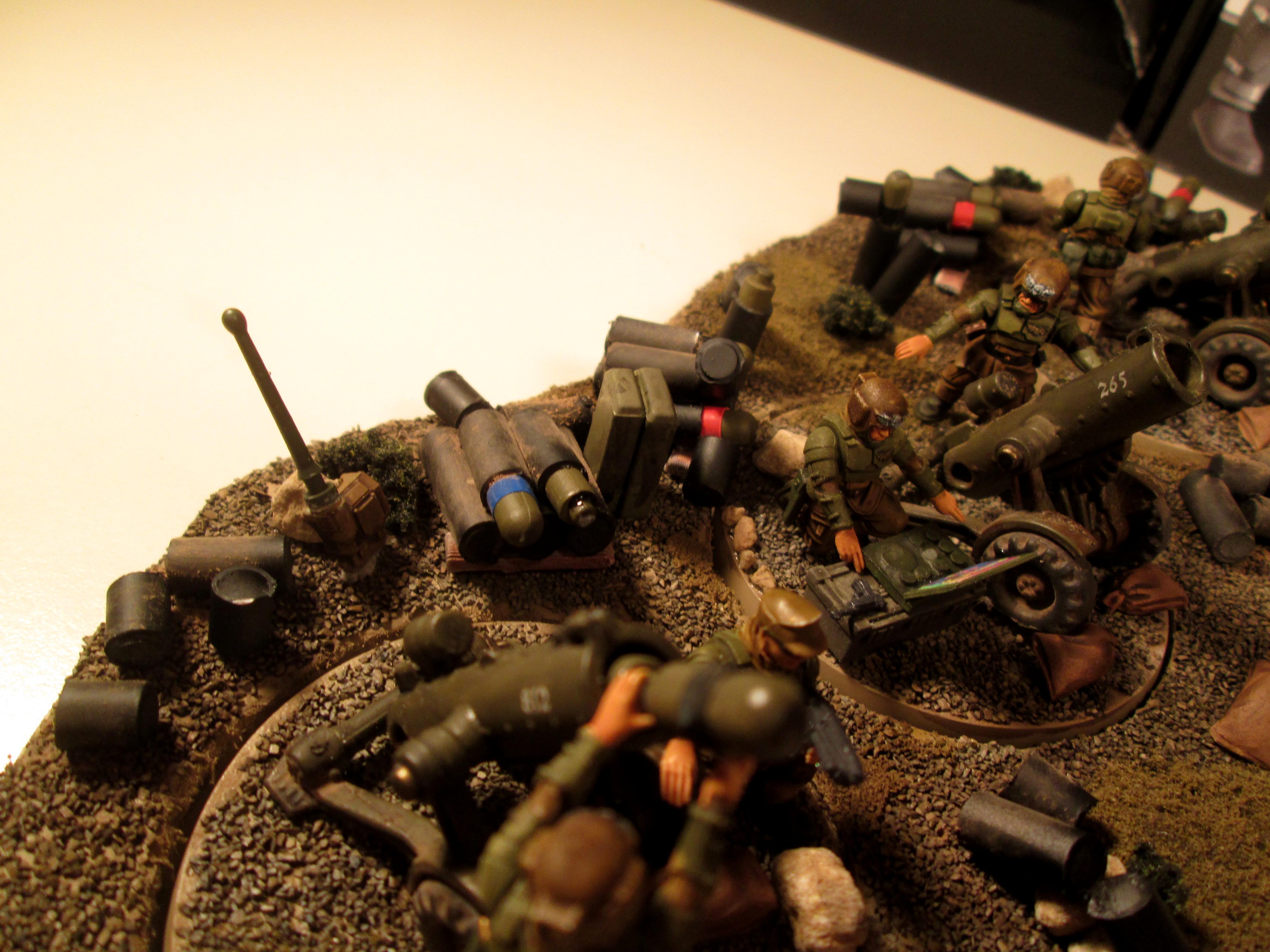 Artillery, Gunline, Imperial Guard, Mortar