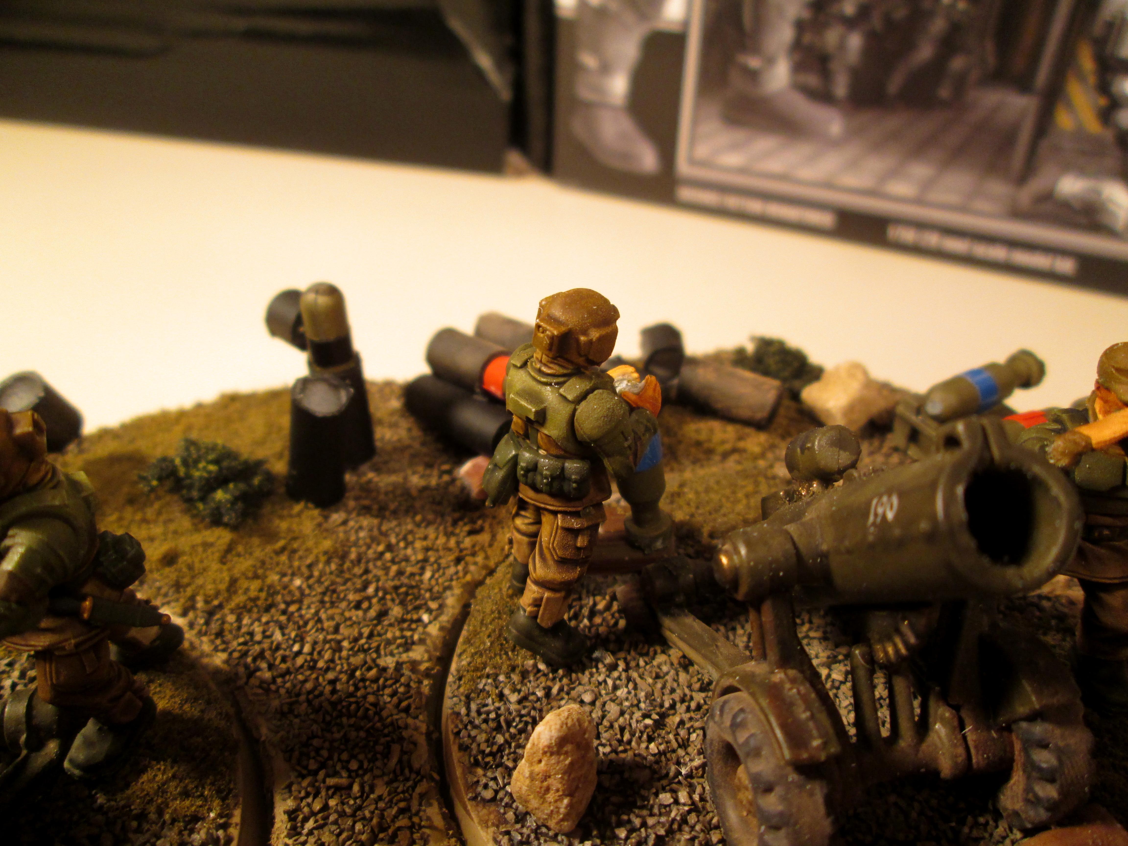 Artillery, Gunline, Imperial Guard, Mortar