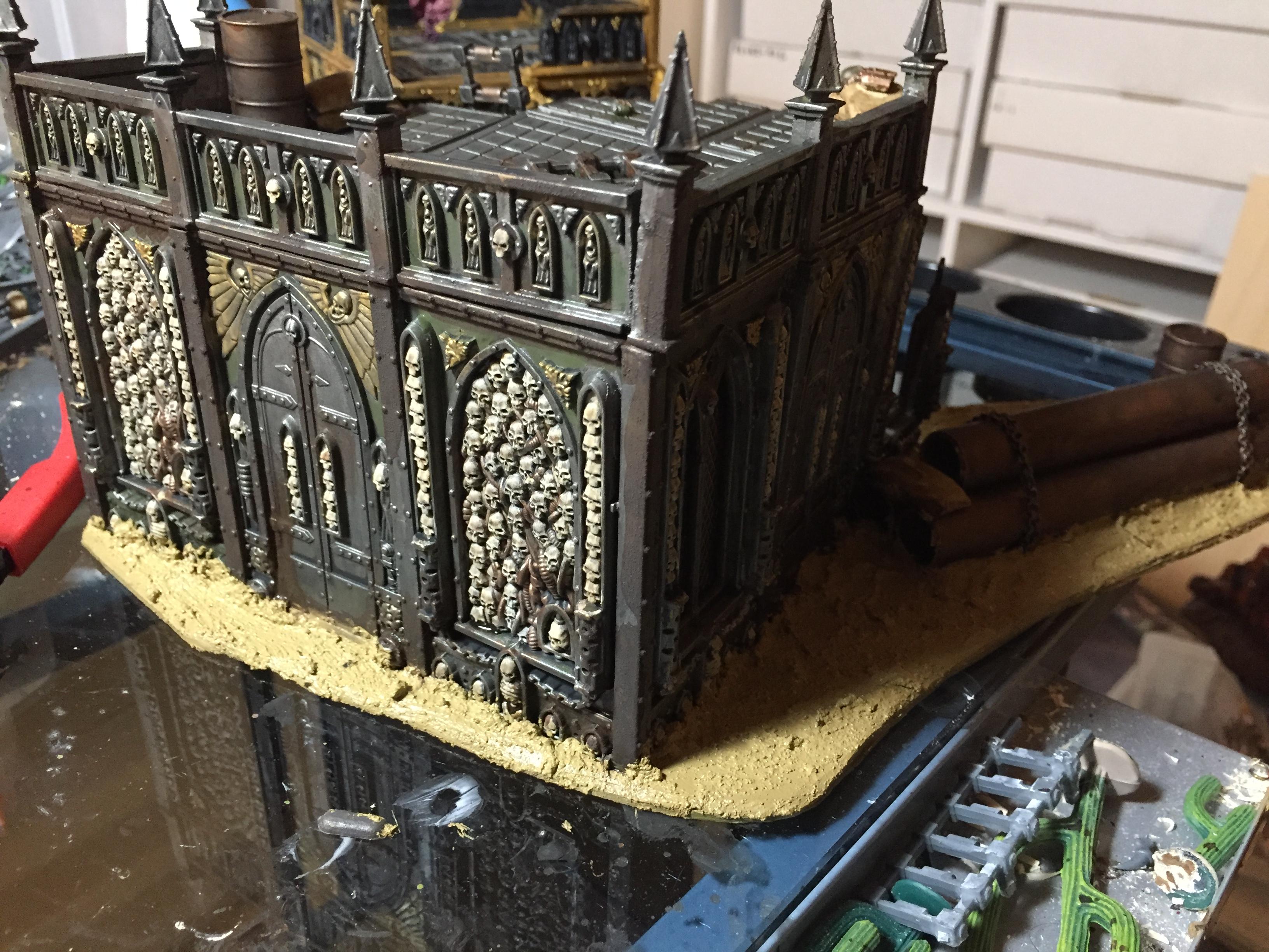 Desert, Ruins, Terrain, Warhammer 40,000, Work In Progress