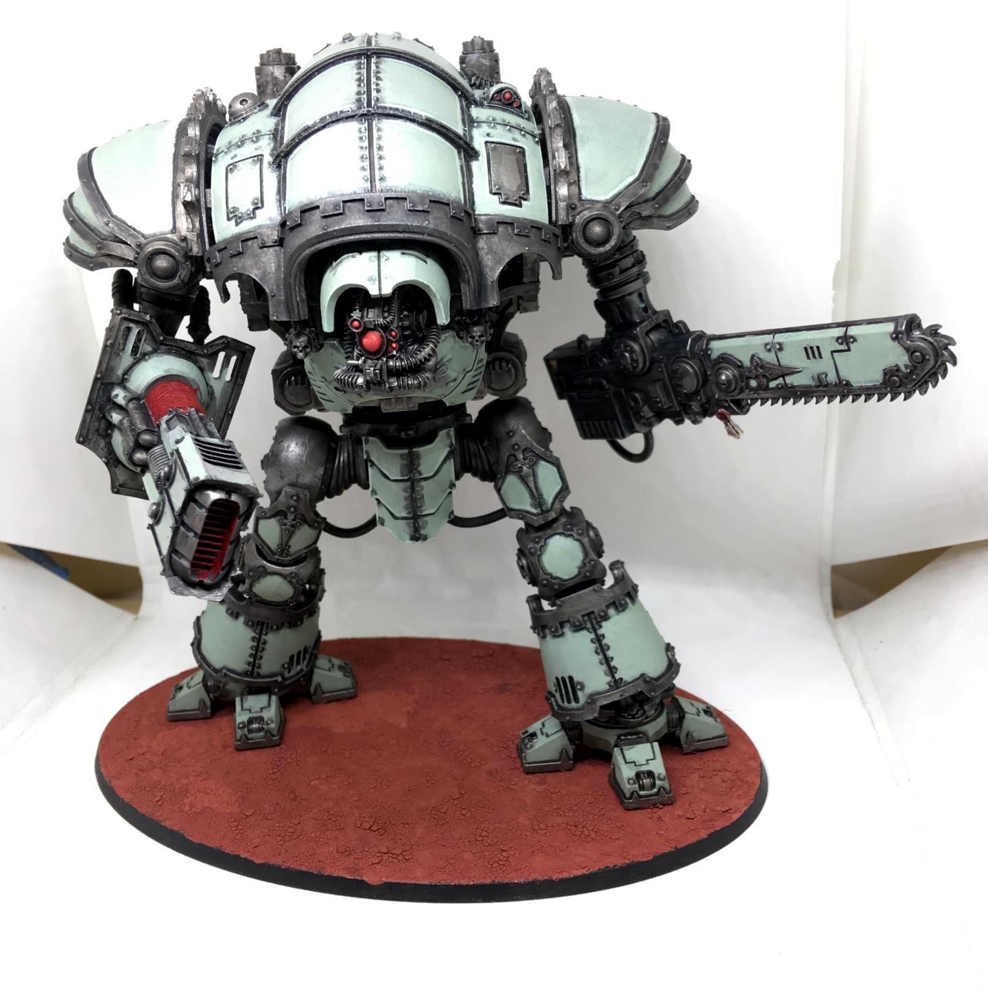 Imperial Knights, Mechanicus, Phobos, Styrix, Warhammer 40,000, Work In Progress