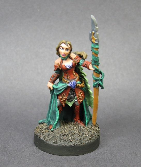 03796: Devona, D, Dark Heaven Legends, Female Mage, Painted Reaper Miniature, Reaper Minis, Reaper Painted Miniature, Rpg Miniature