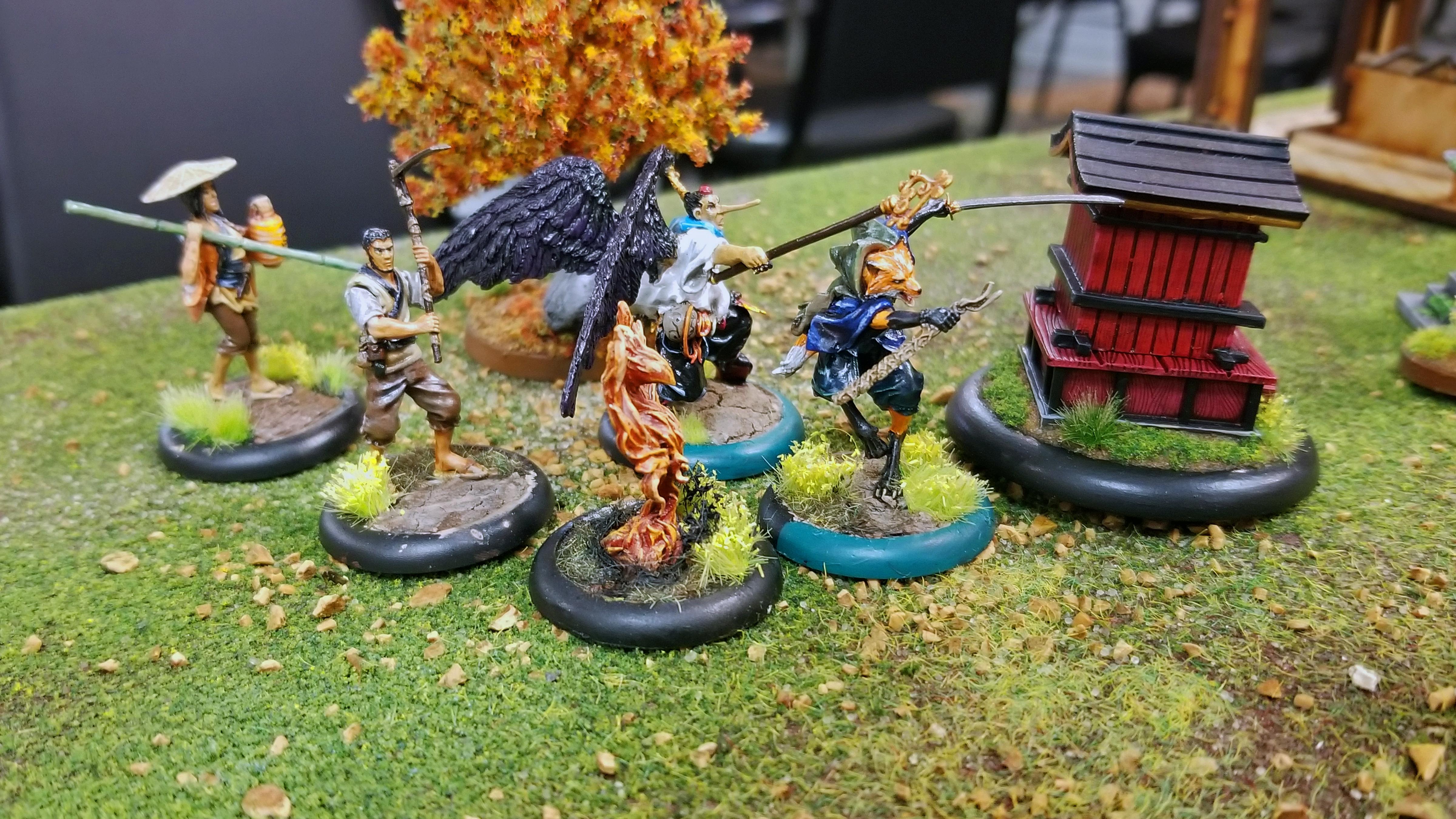 Battle Report, Bushido, Temple Of Ro-kan, Tengu