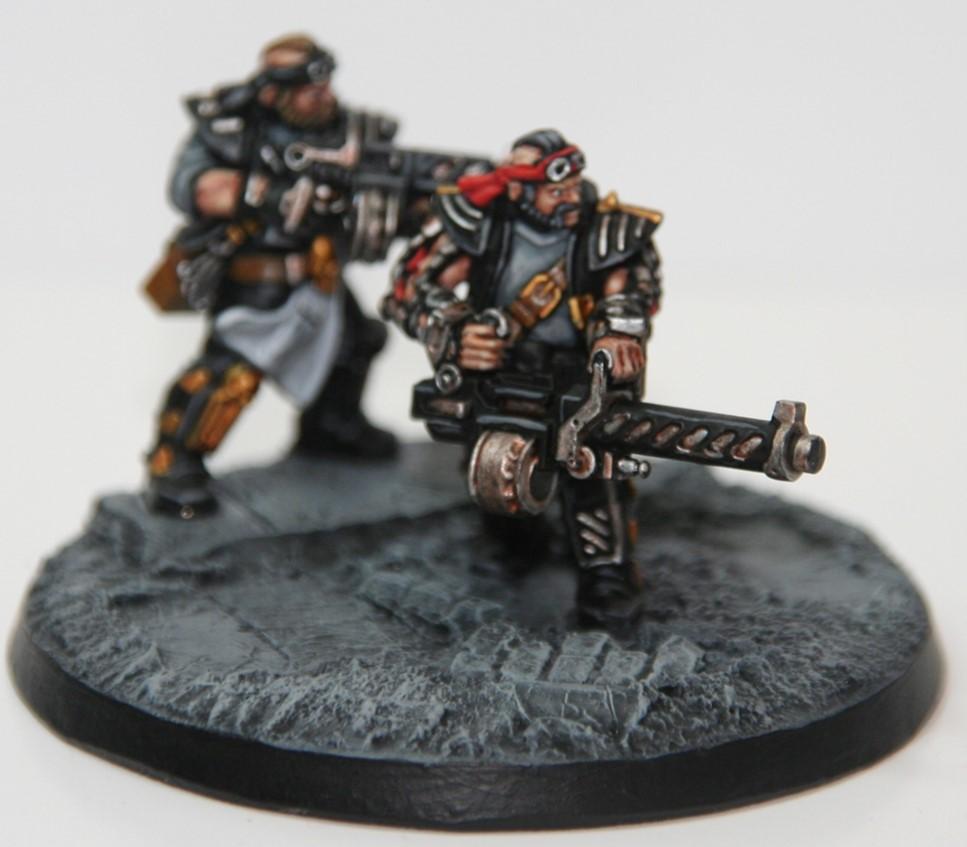 Imperial Guard, Fallax Hammers - Heavy Weapon team